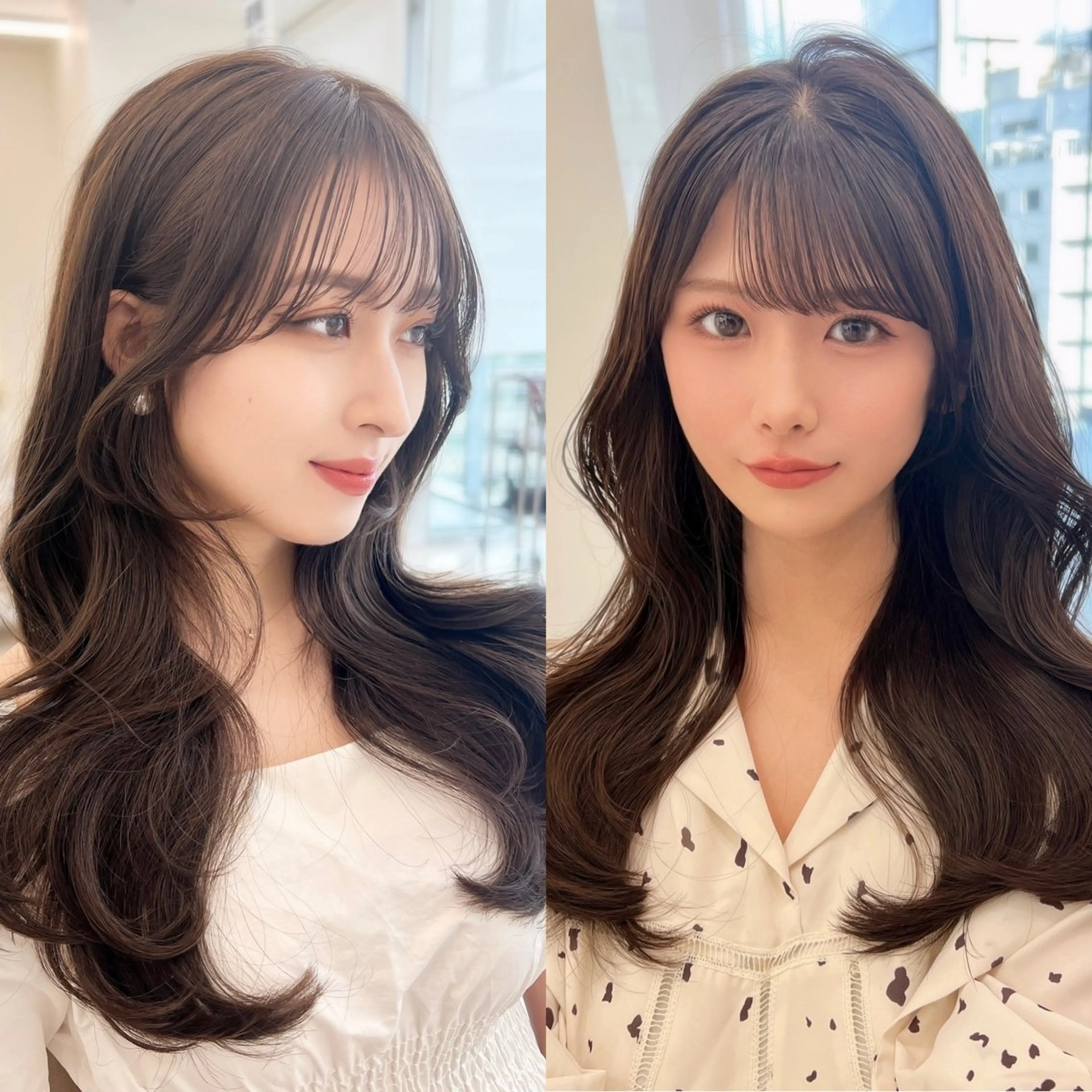 ロング カラー MAEUL luna所属・前髪顔周り/レイヤー 韓国/桔川恒のヘアスタイル