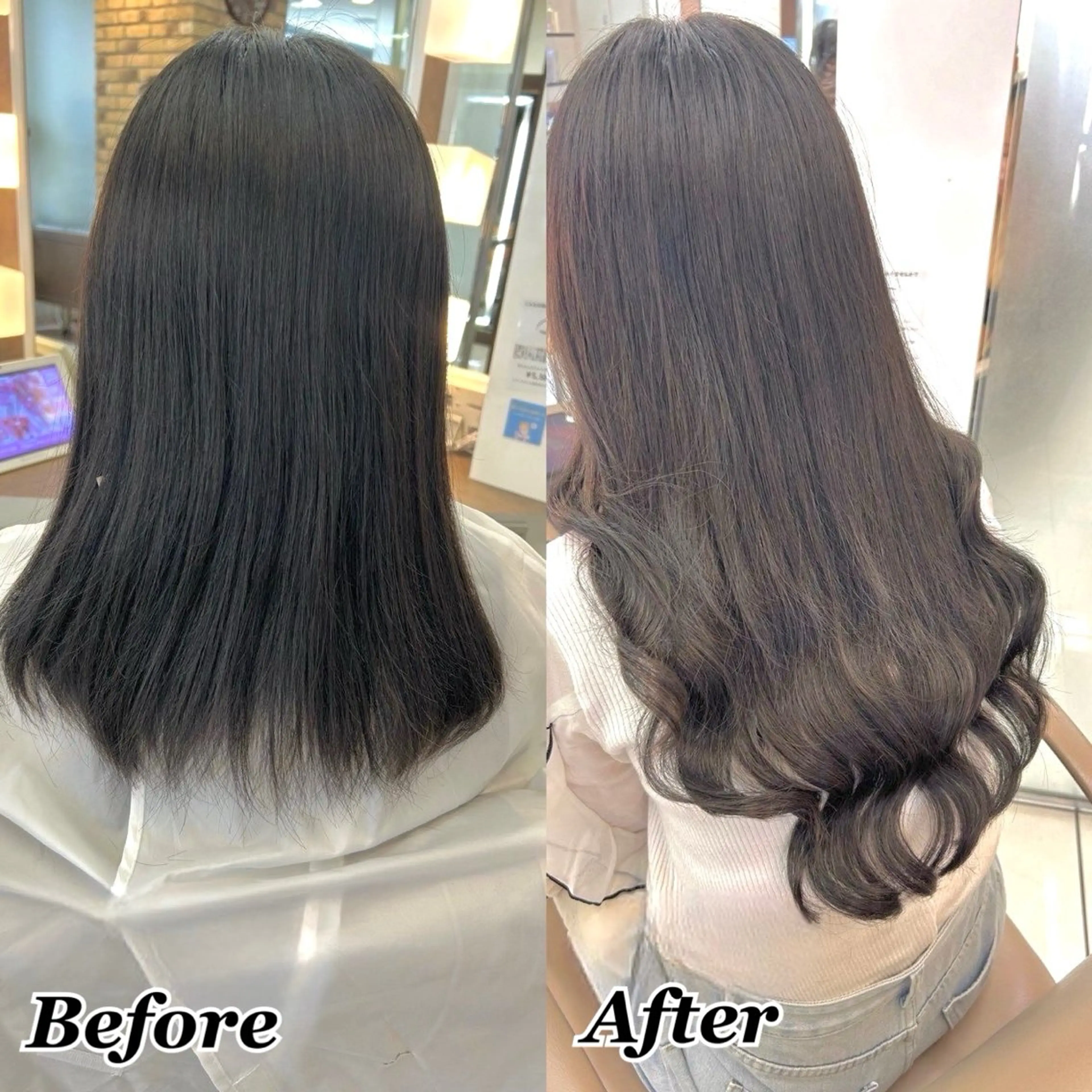 ヘアカラー エクステ ヘアメ🎀エクステ 🪽横浜/しほ🧸のヘアスタイル