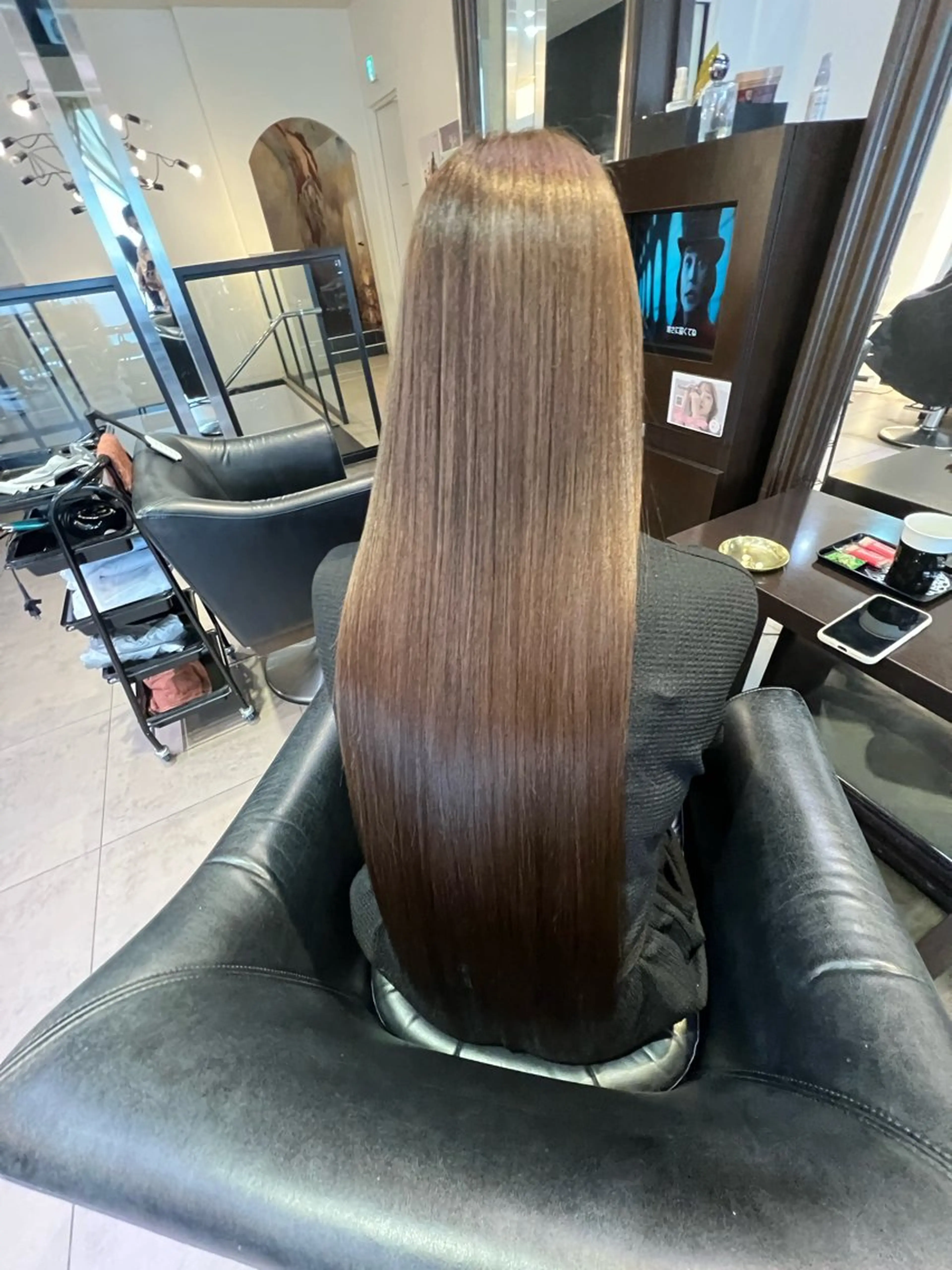 ロング カット 縮毛矯正 トリートメント 髪質改善✨艶髪師 黒木大貴のヘアスタイル