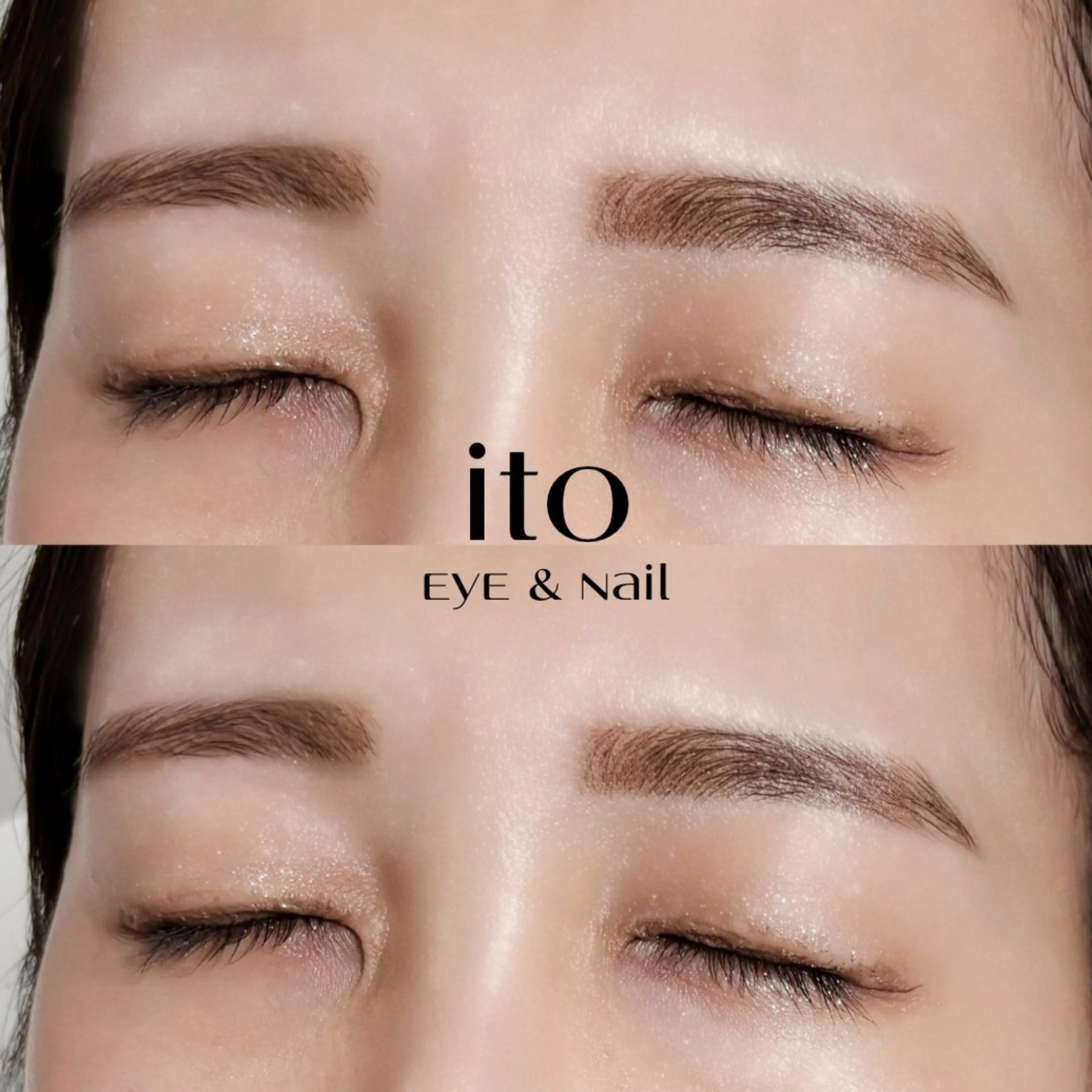 アイブロウ 眉カラー 眉毛ワックス脱毛 ito eye&nail所属・ito 小山綾花のマツエク・マツパデザイン
