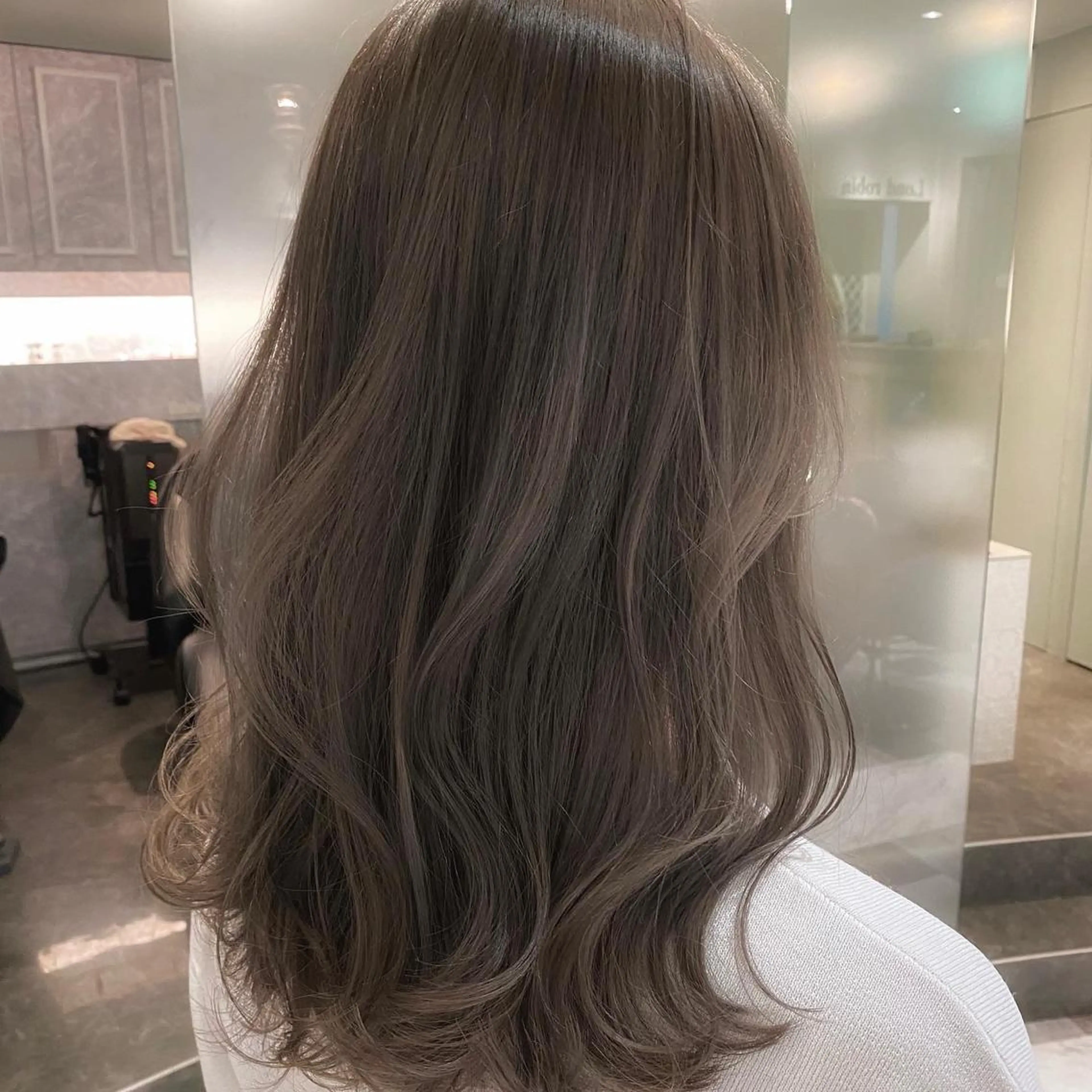 カラー 艶カラー/ボブ /似合わせ/田口愛那のヘアスタイル