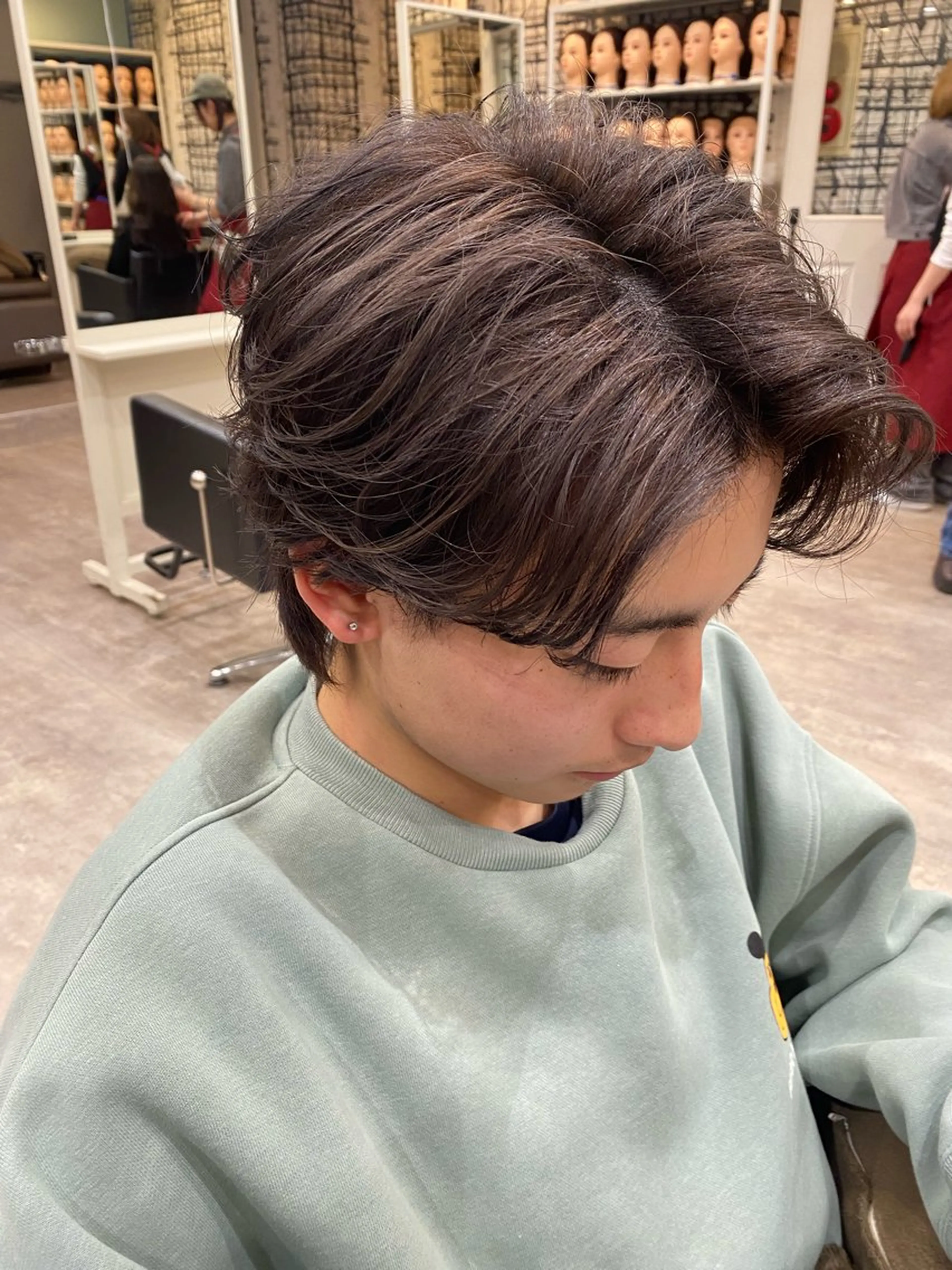 カラー メンズ ヘアカラー Forest Hill by Genitore【フォレストヒル バイ ジェントーレ】所属・カラーモデル/ 戸苅法永のヘアスタイル