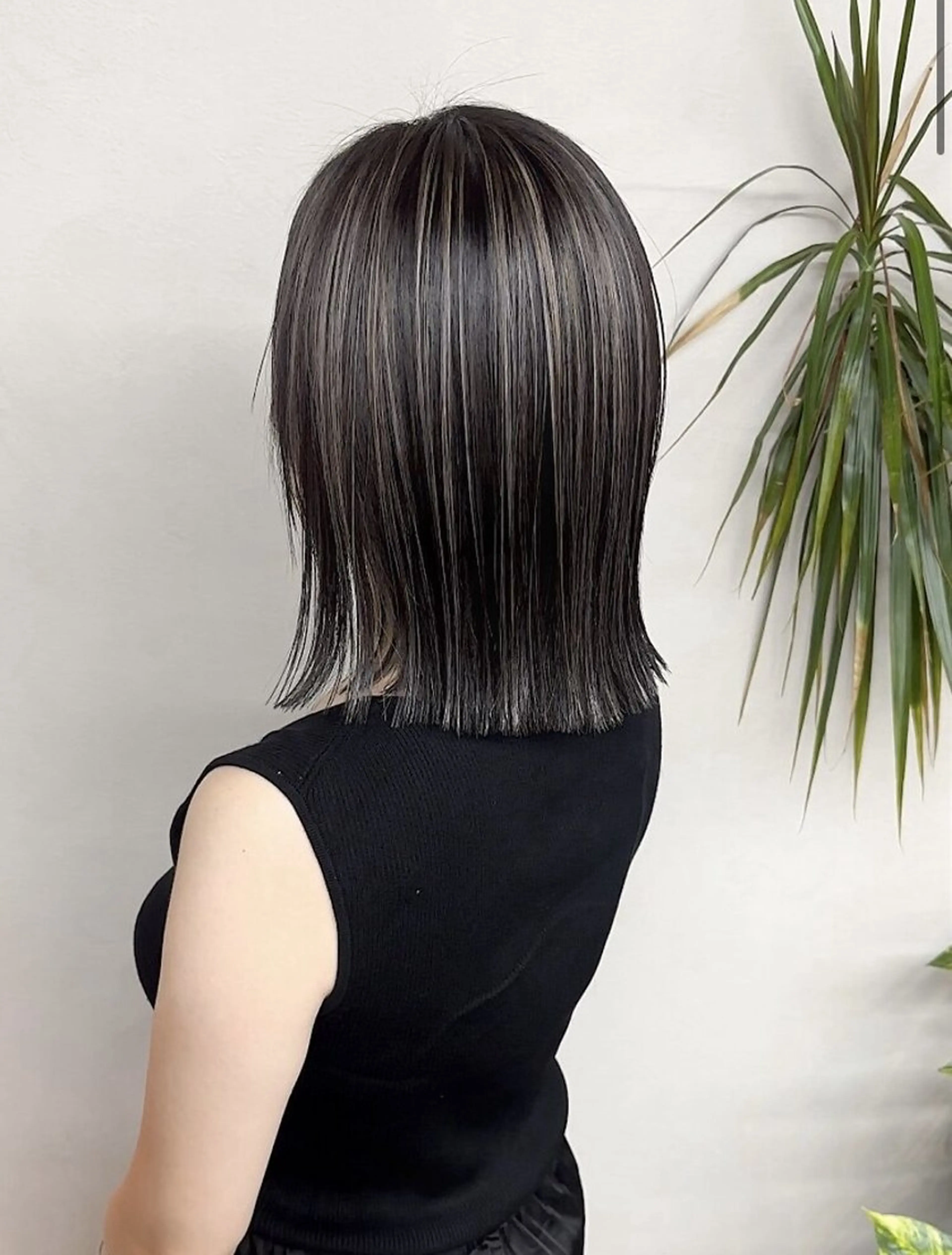 ミディアム ハイライト ハイライトカラー メンズカット/杉山誠のヘアスタイル