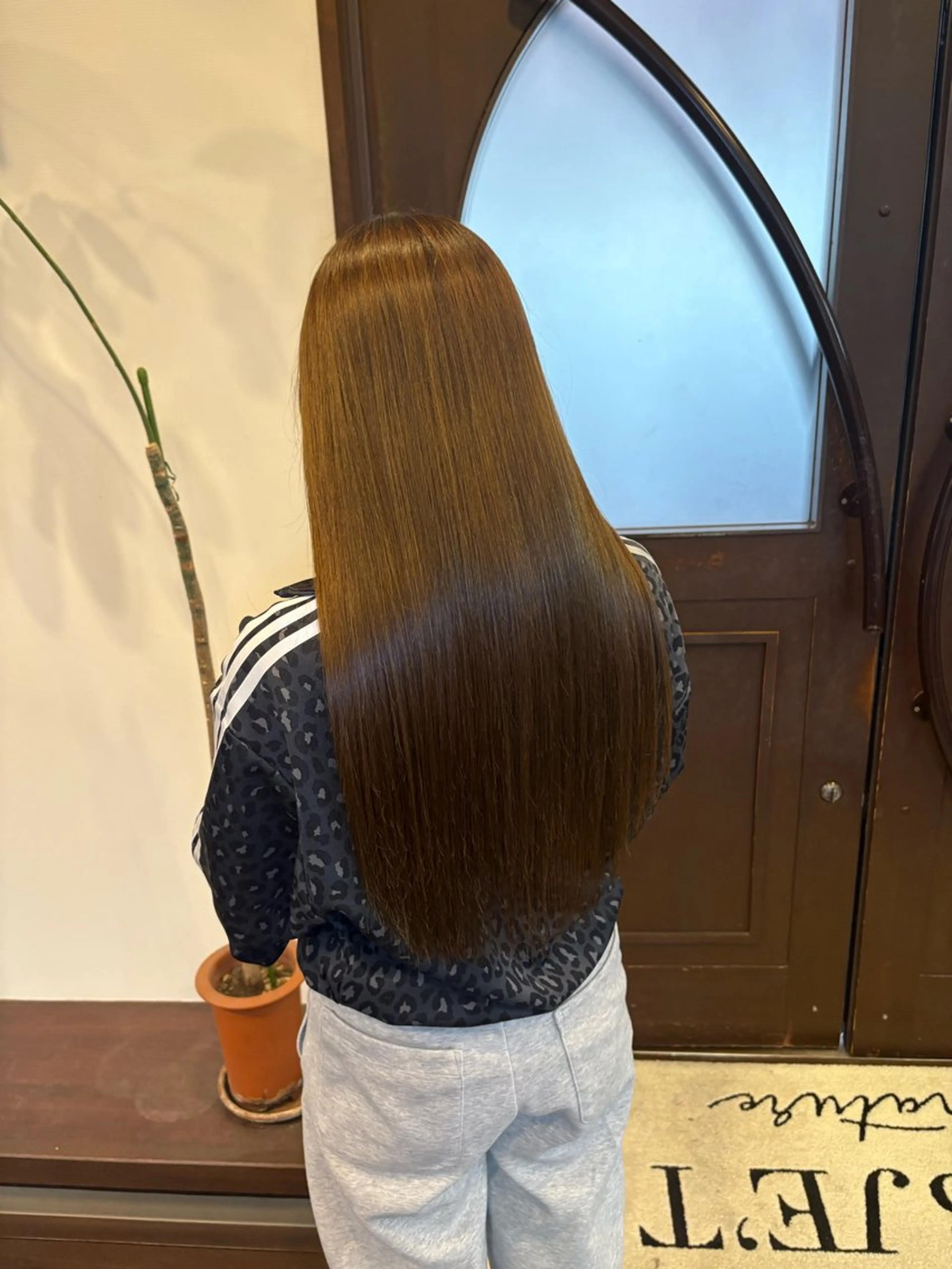 ロング 髪質改善 トリートメント 縮毛矯正 オブジェナチュレ所属・出水 裕大のヘアスタイル