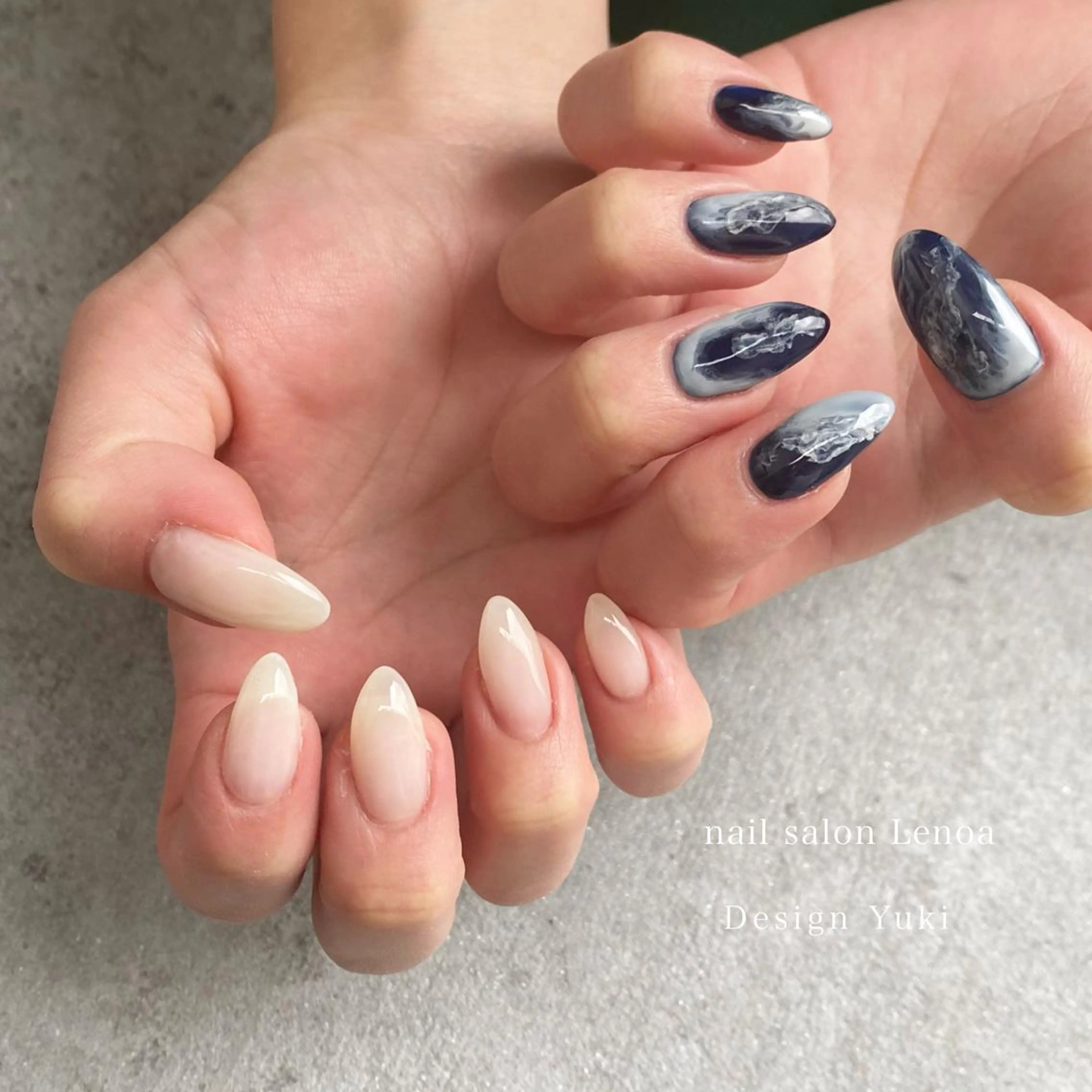 ネイル ハンドネイル Lenoa Yukiのネイルデザイン
