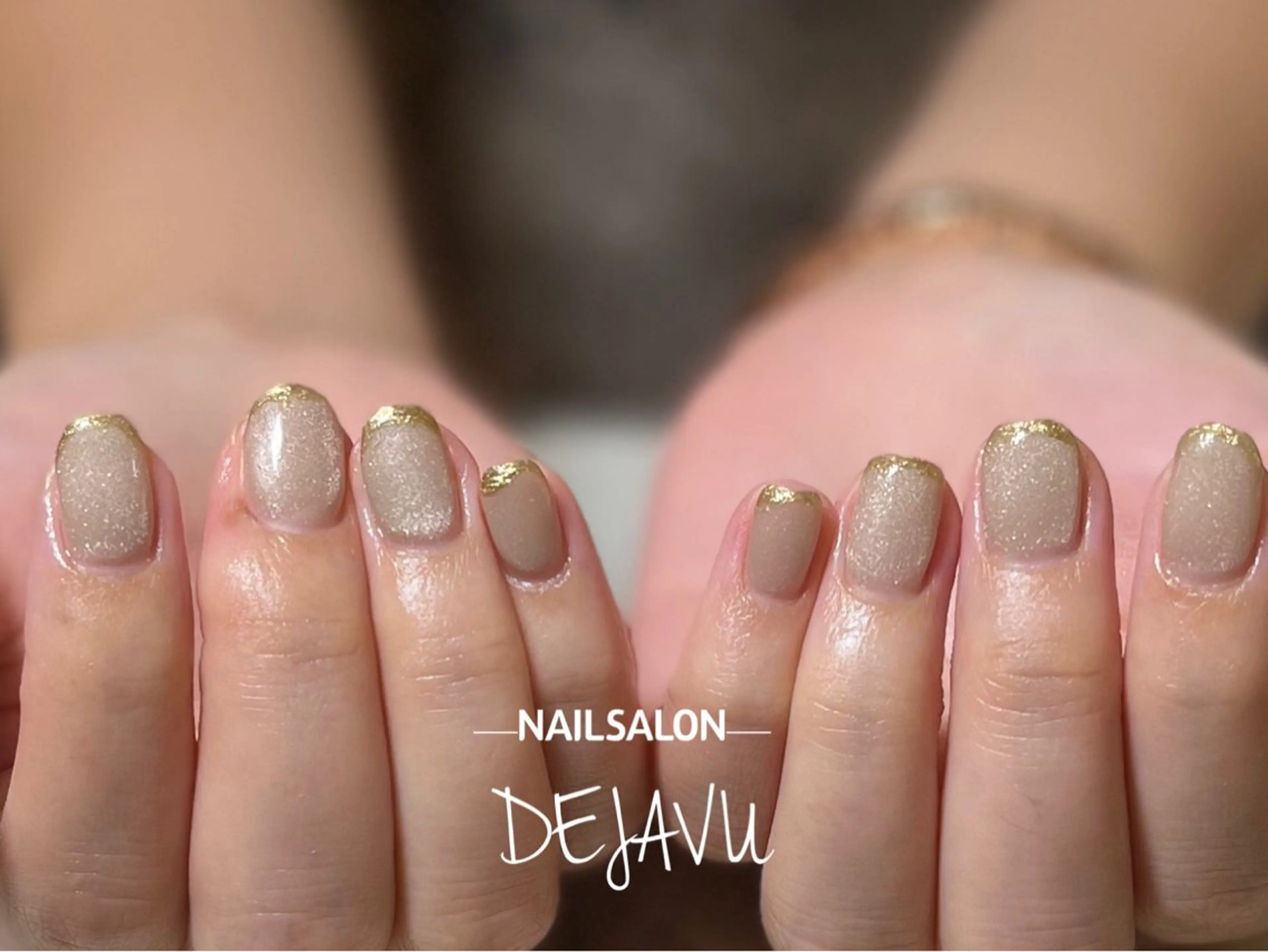 ネイル フレンチネイル マグネットネイル ミラーネイル シンプルネイル ハンドネイル Dejavu所属・Nail salon Dejavu 🌿のネイルデザイン