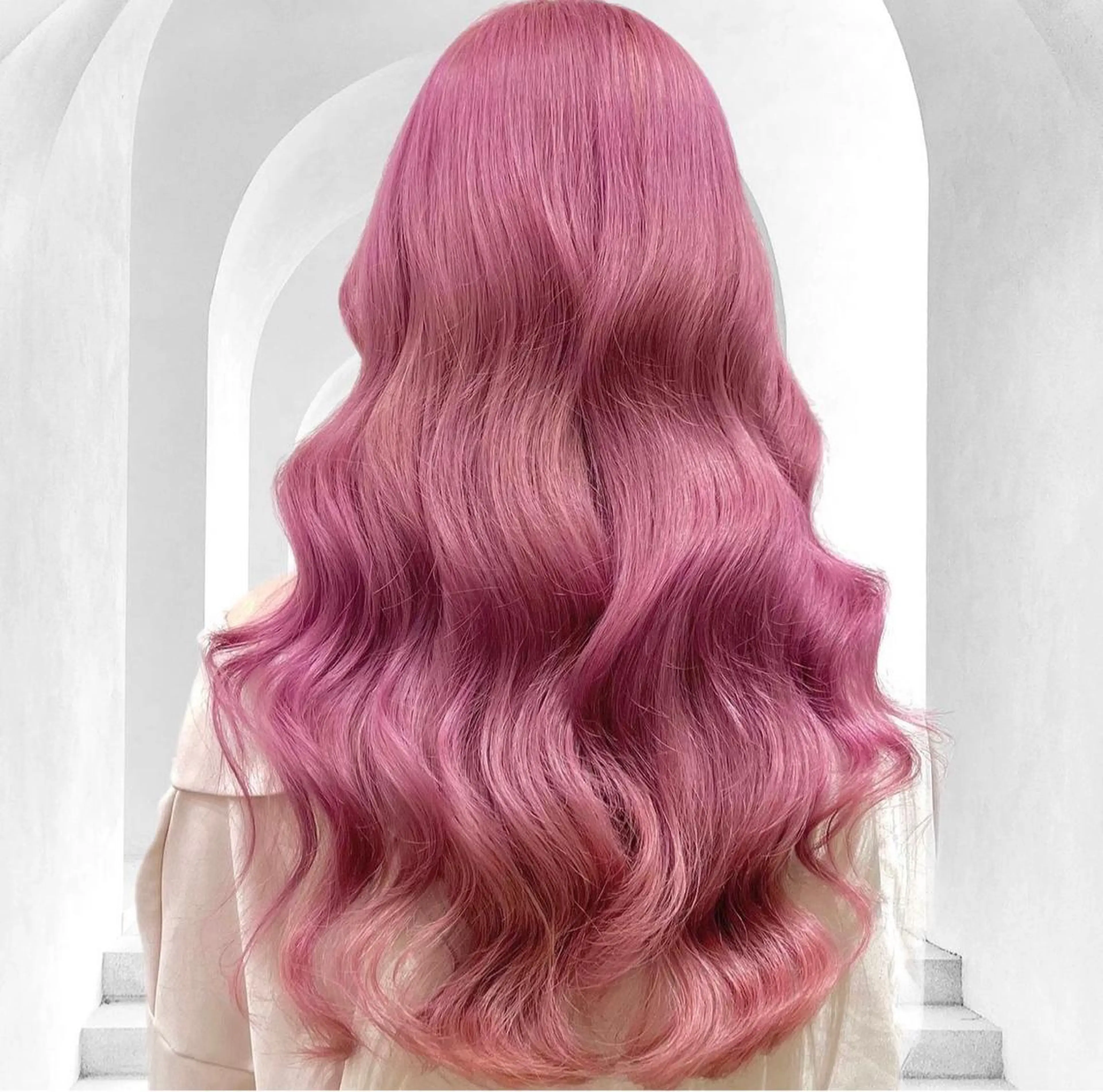 ロング カラー 🎀韓国スリムタッキ 羽エクステ🎀kiiのヘアスタイル