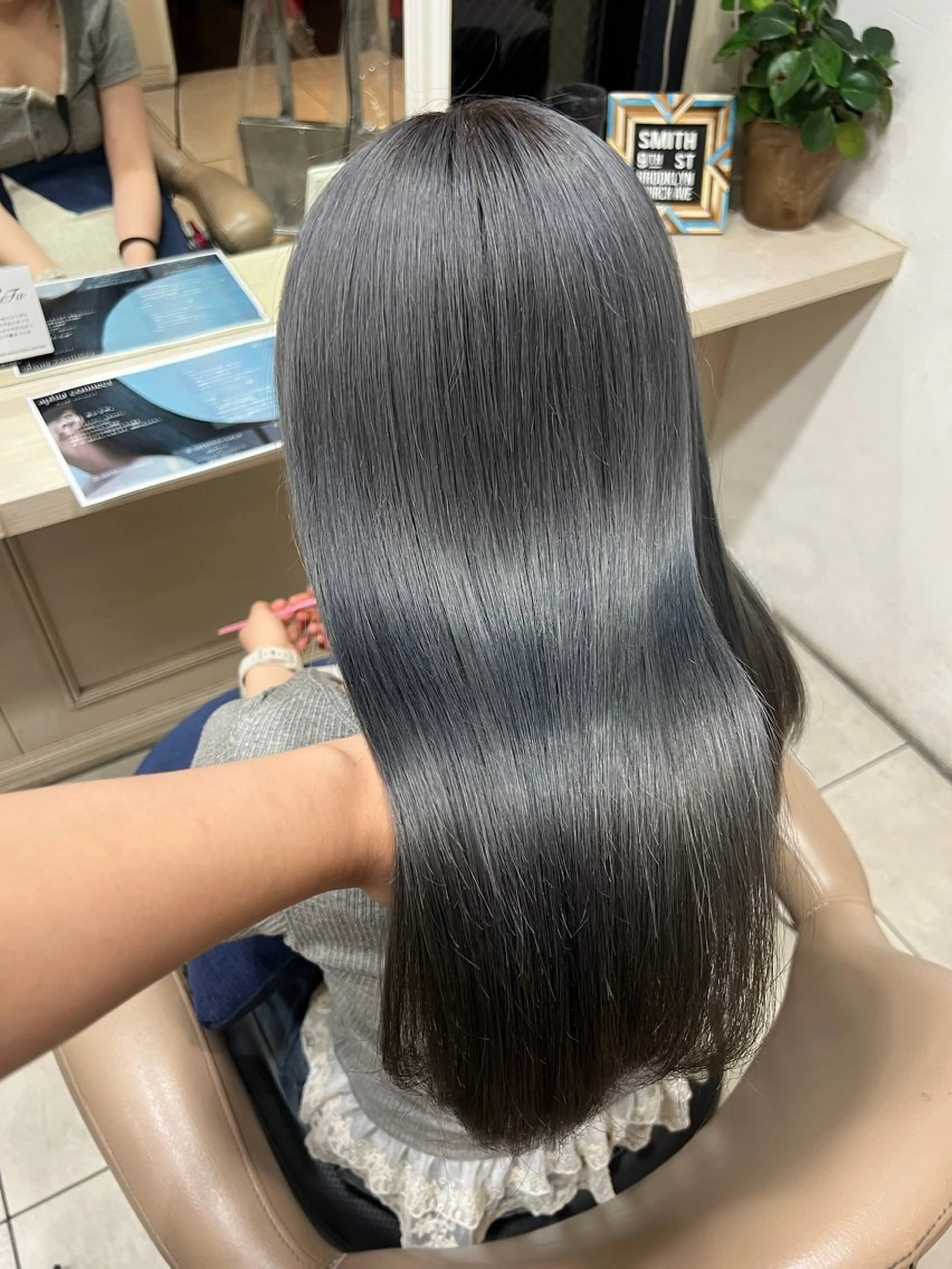 髪質改善💟✨[ボブ​〜​鎖骨まで限定]  髪質改善カラー🫧の写真