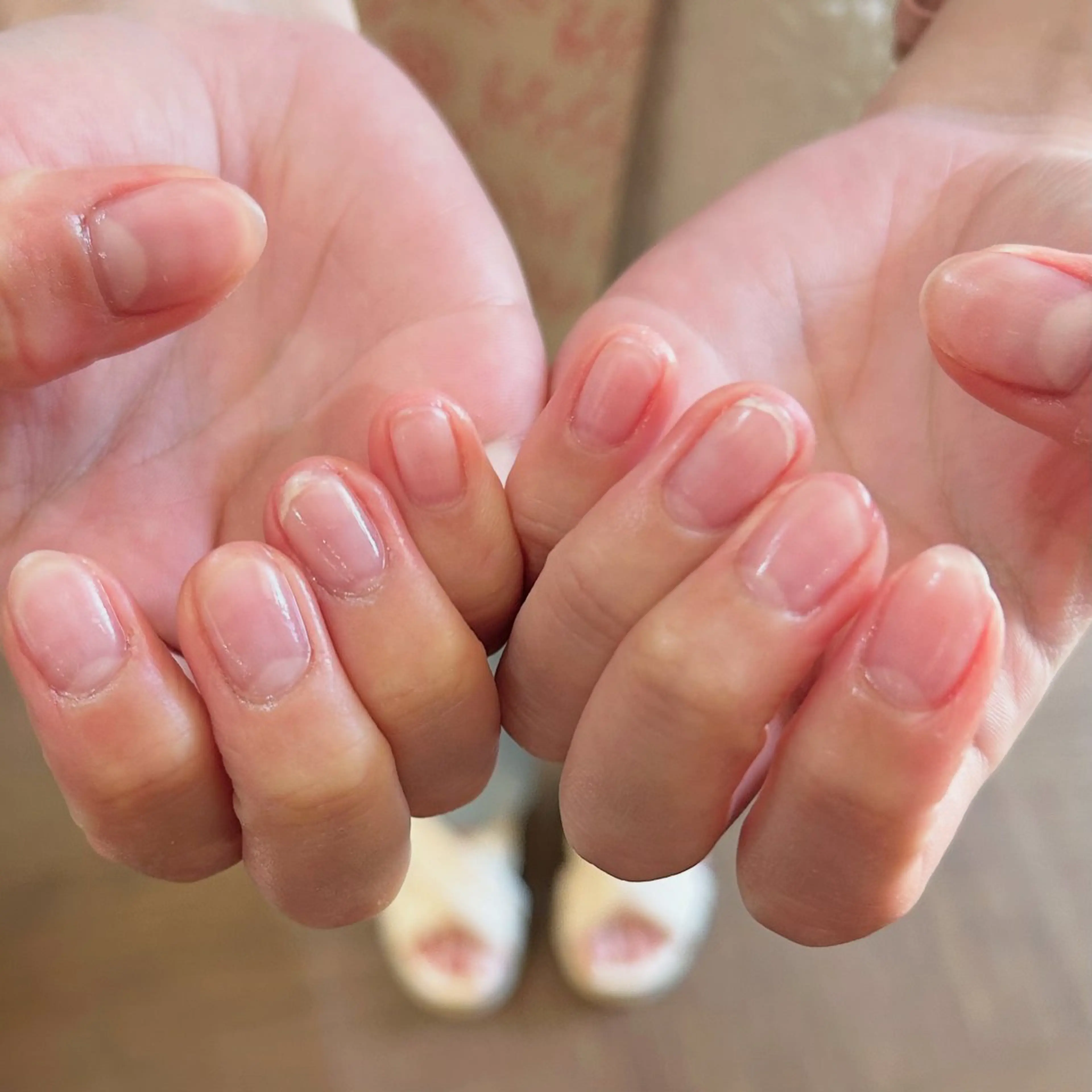 クリアジェル♪自爪風仕上げも可◎の写真