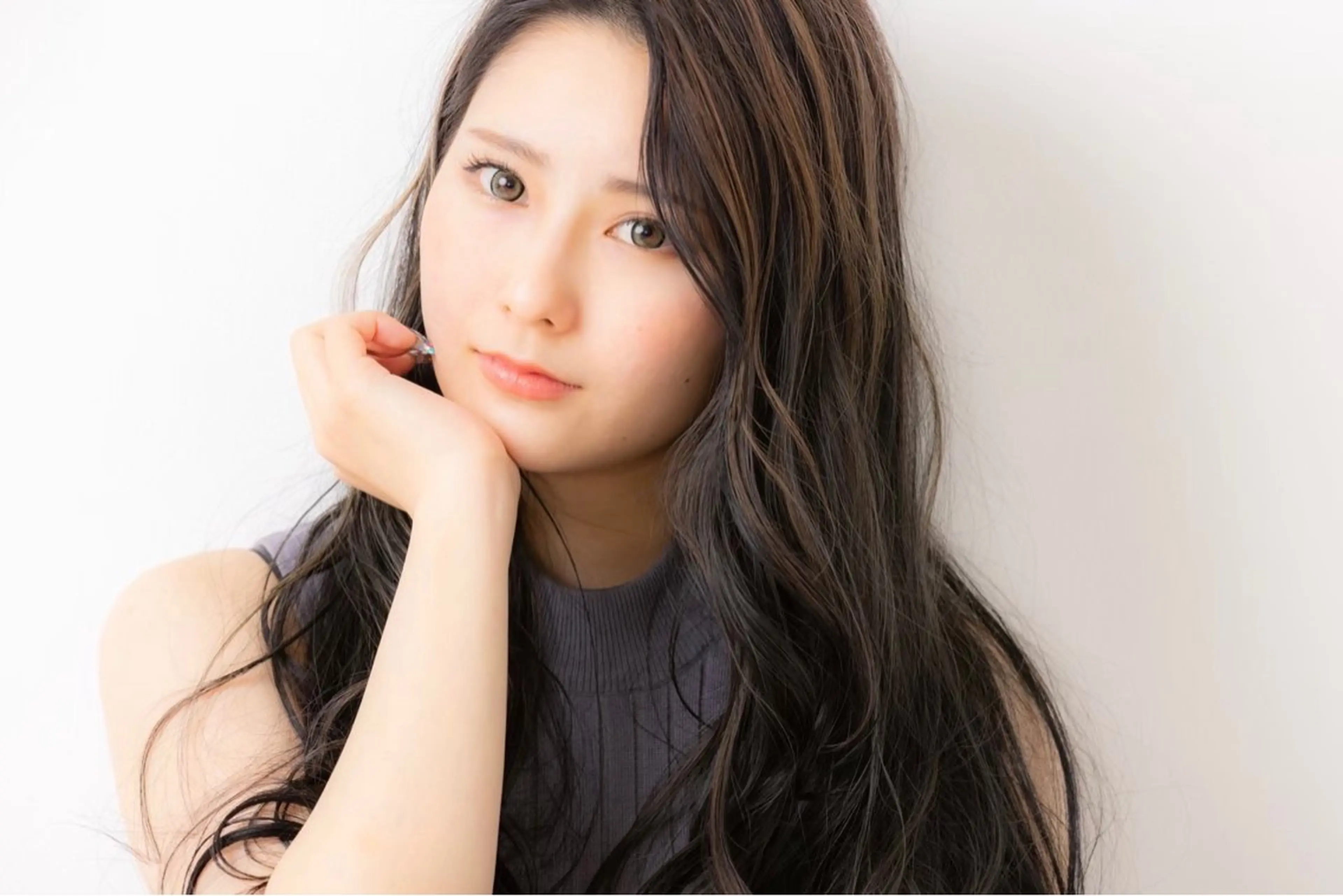 ロング カット ヘアカラー トリートメント 倉林隆一/艶髪🌸 透明感/髪質改善のヘアスタイル