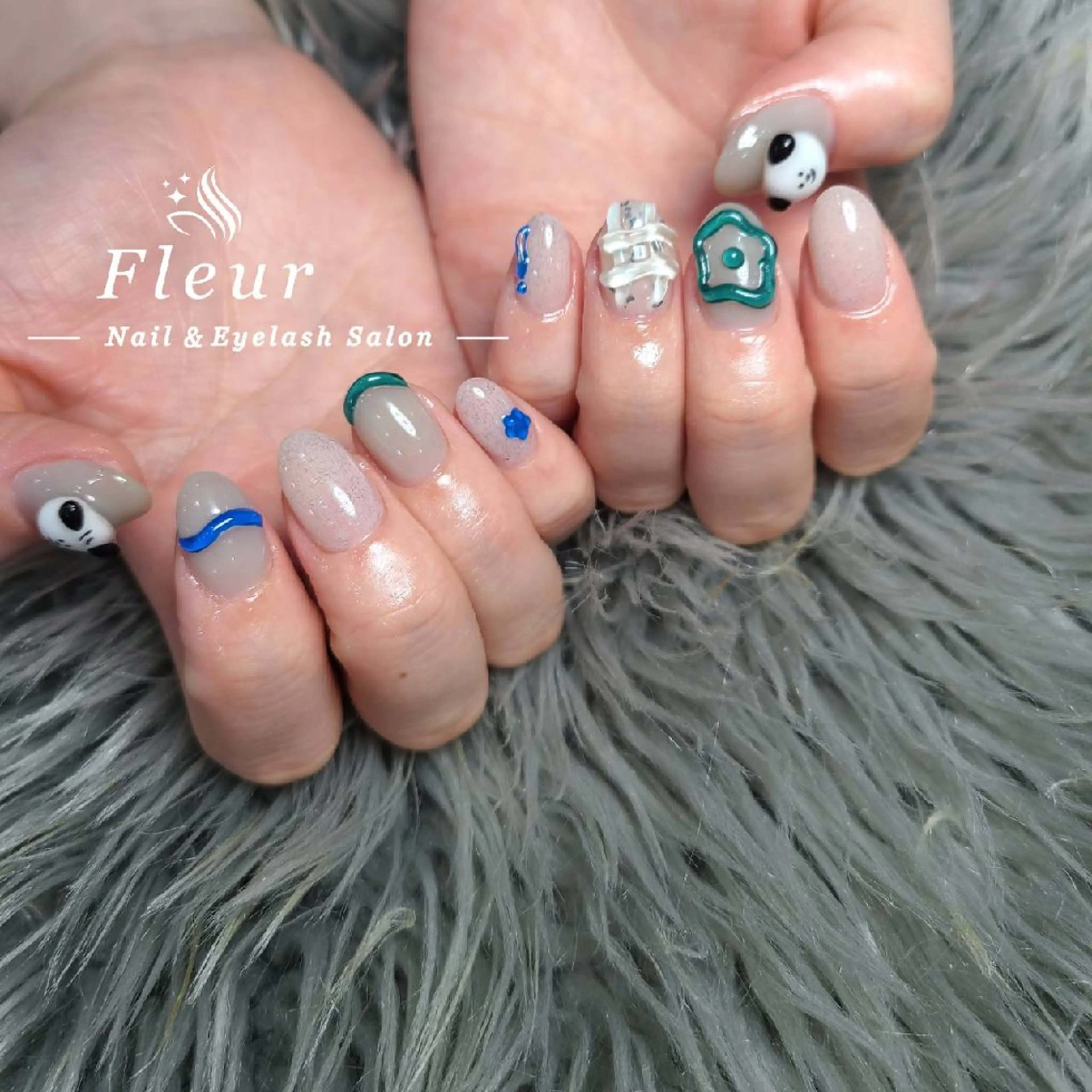 ネイル ☆Fleur☆ 西梅田のネイルデザイン