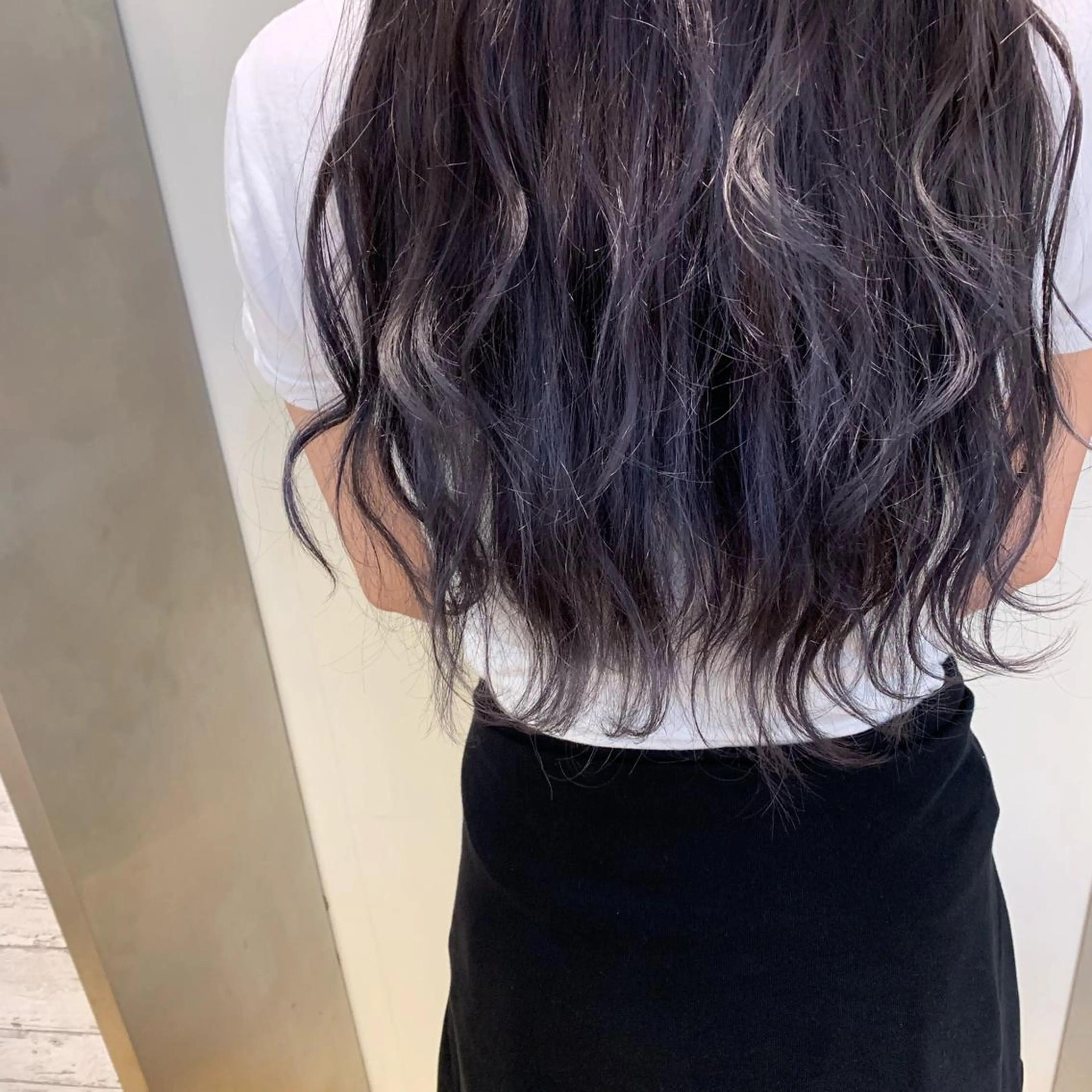 カラー ラベンダーカラー ラベンダーグレー GOTODAYシェアサロン所属・天野 利咲のヘアスタイル