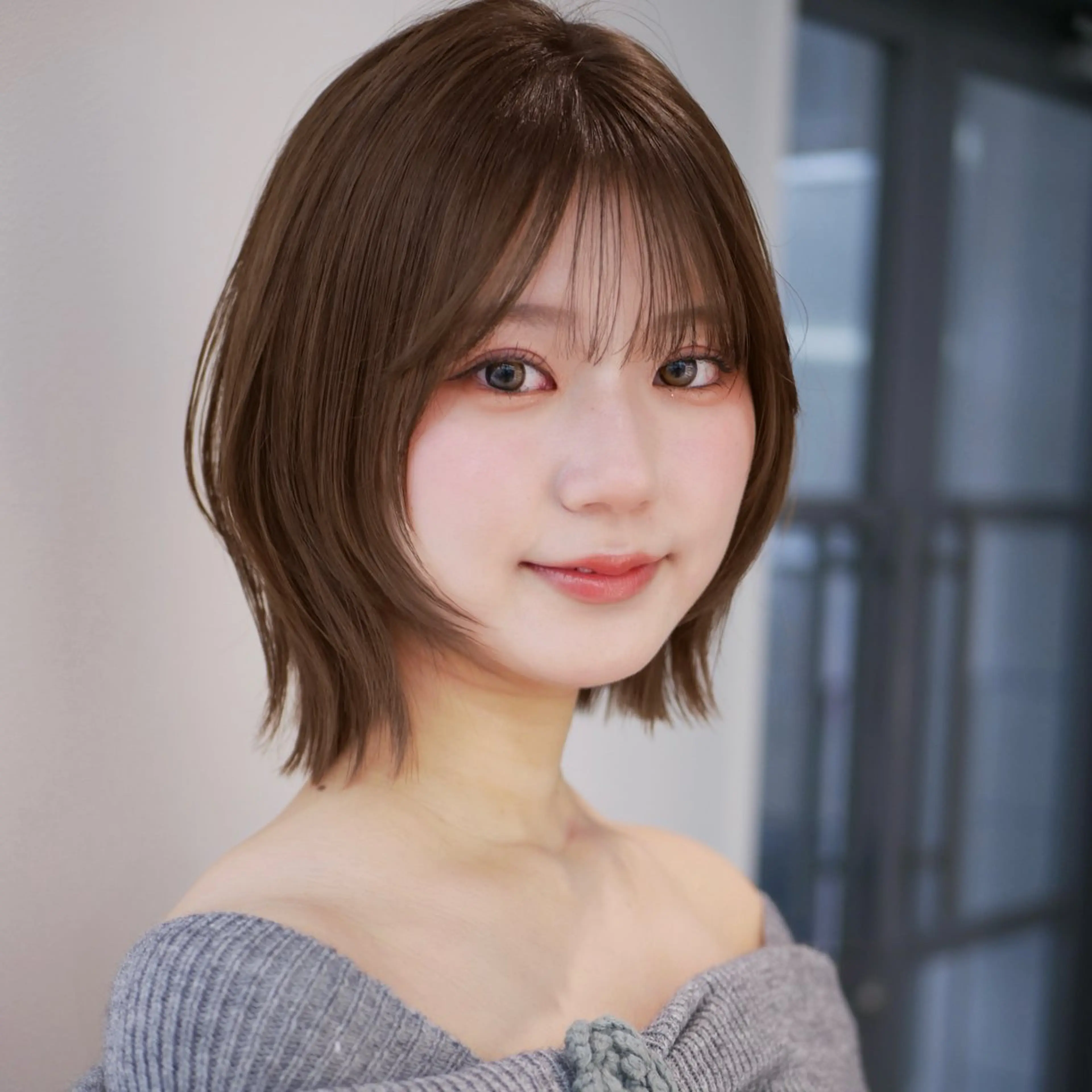 ショート カット ばんちなつ / ボブ/透明感カラーのヘアスタイル