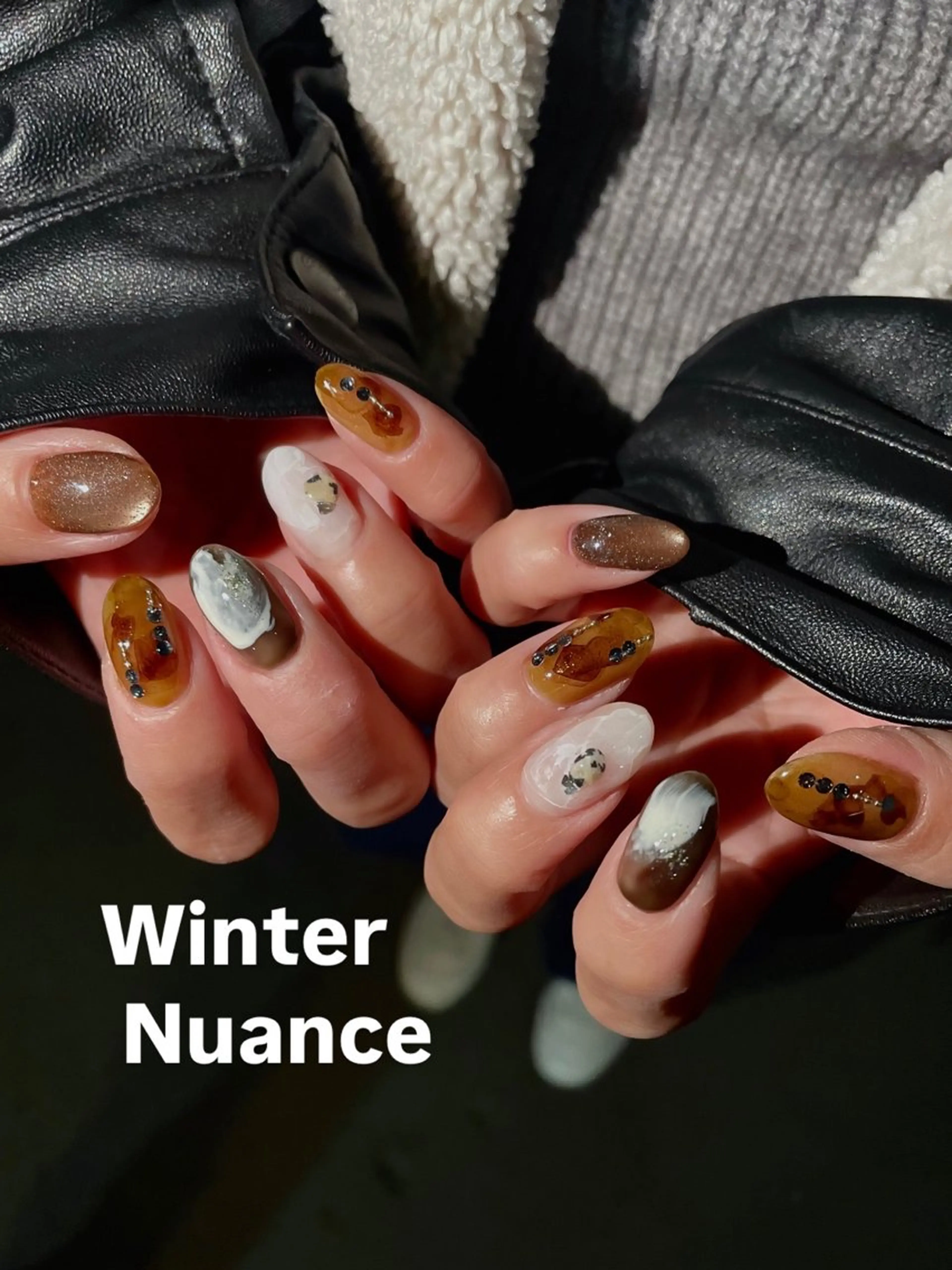 ネイル アートネイル ハンドネイル RISA joie nailのネイルデザイン