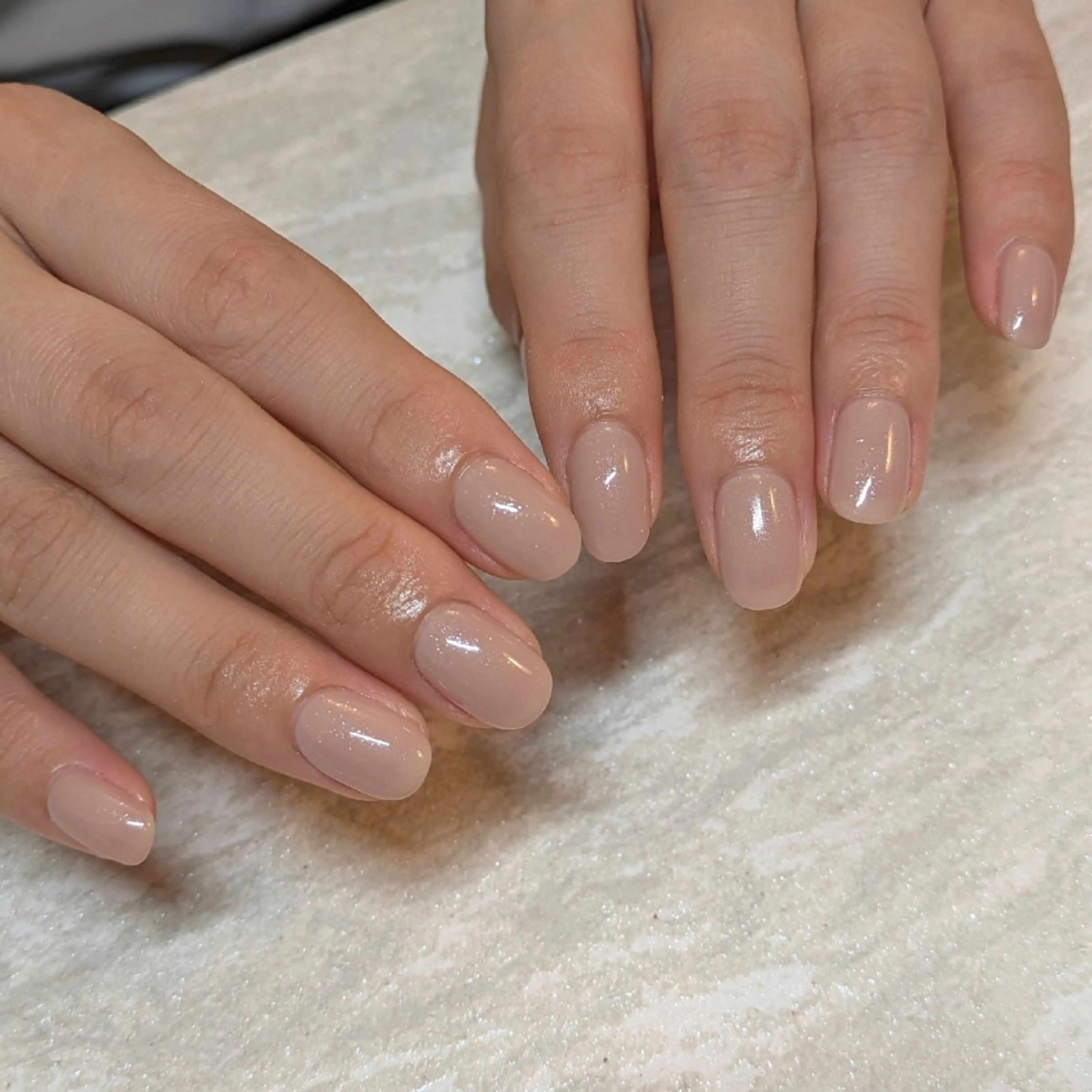 ネイル ワンカラーネイル ジェヌインネイル 河内のネイルデザイン