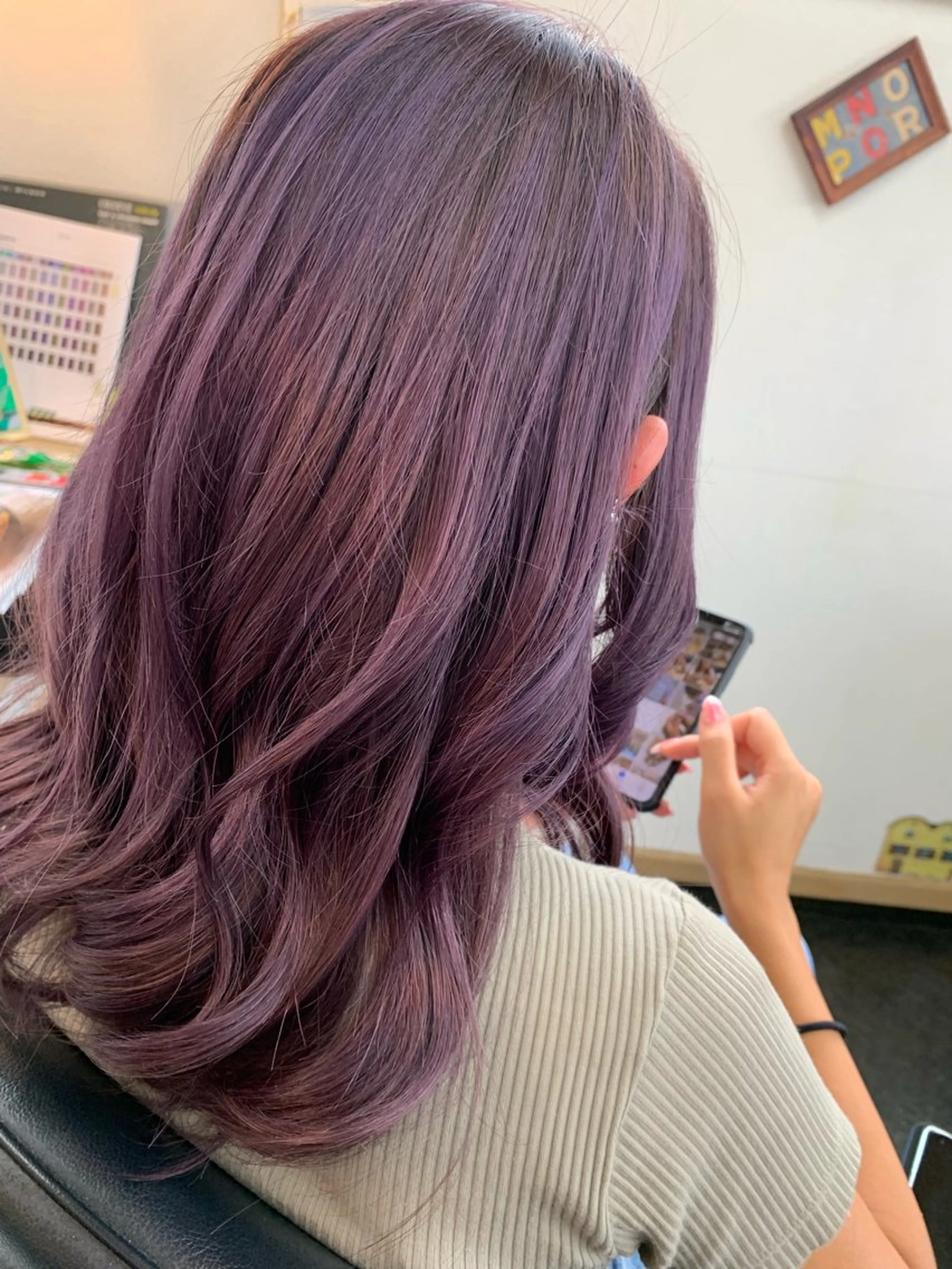 セミロング パーマサロンドルチェ所属・美容室 ドルチェのヘアスタイル