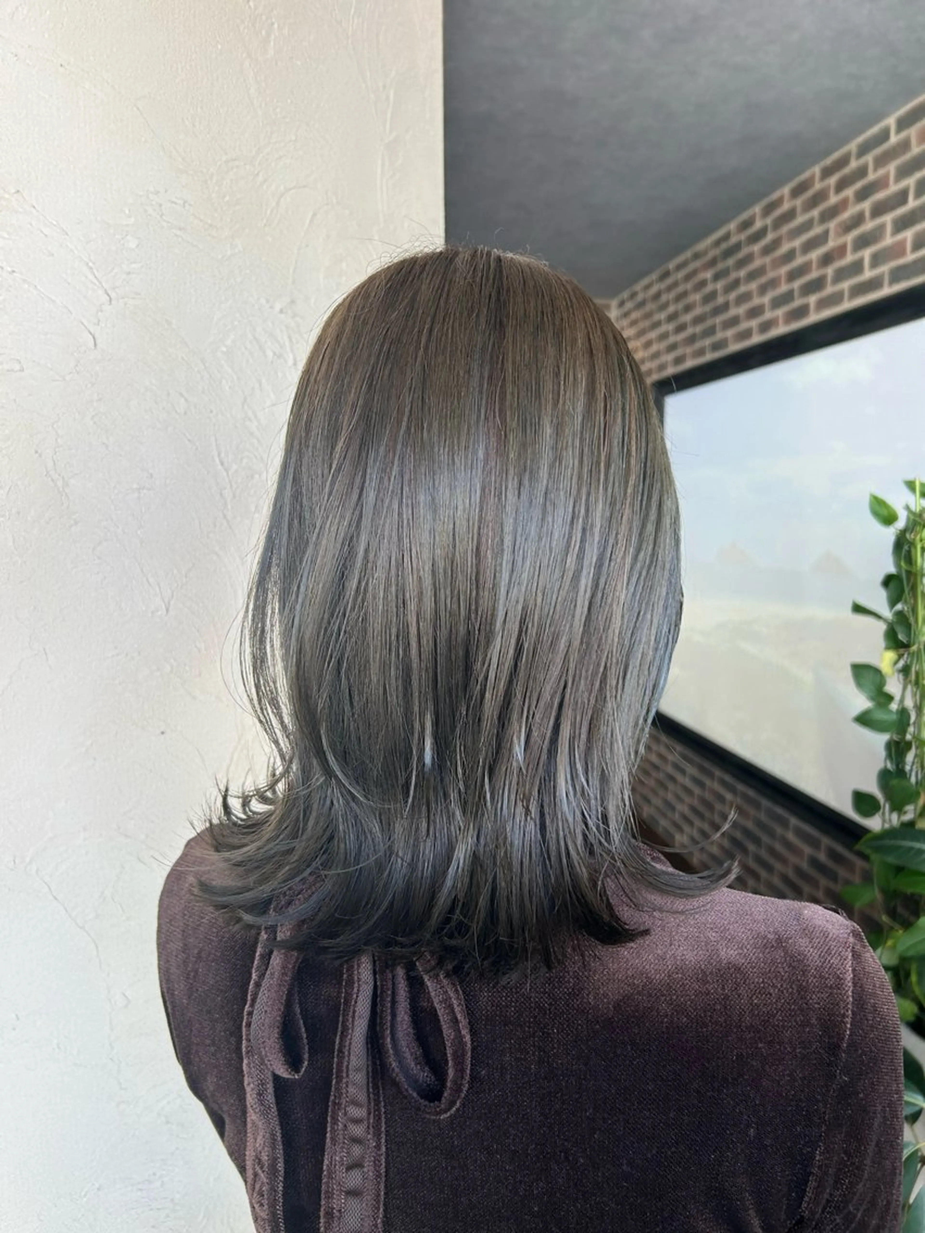 セミロング カラー ヘアアレンジ カット ヘアカラー トリートメント 🌿Rina 🌙当日予約OK🌙のヘアスタイル