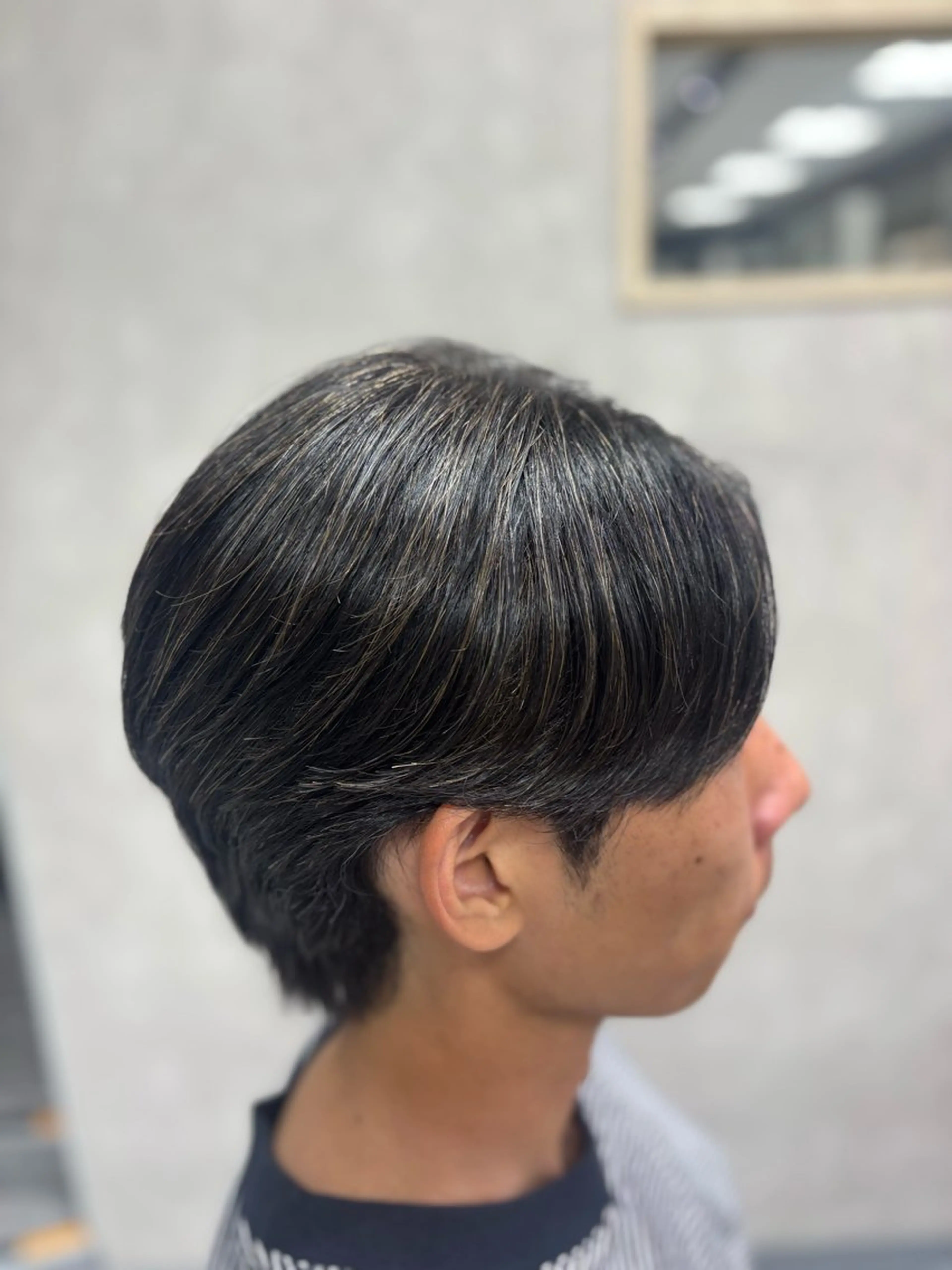 ショート パーマ メンズ 縮毛矯正 トリートメント メンズ特化韓国風 パーマスタイル/りんのヘアスタイル