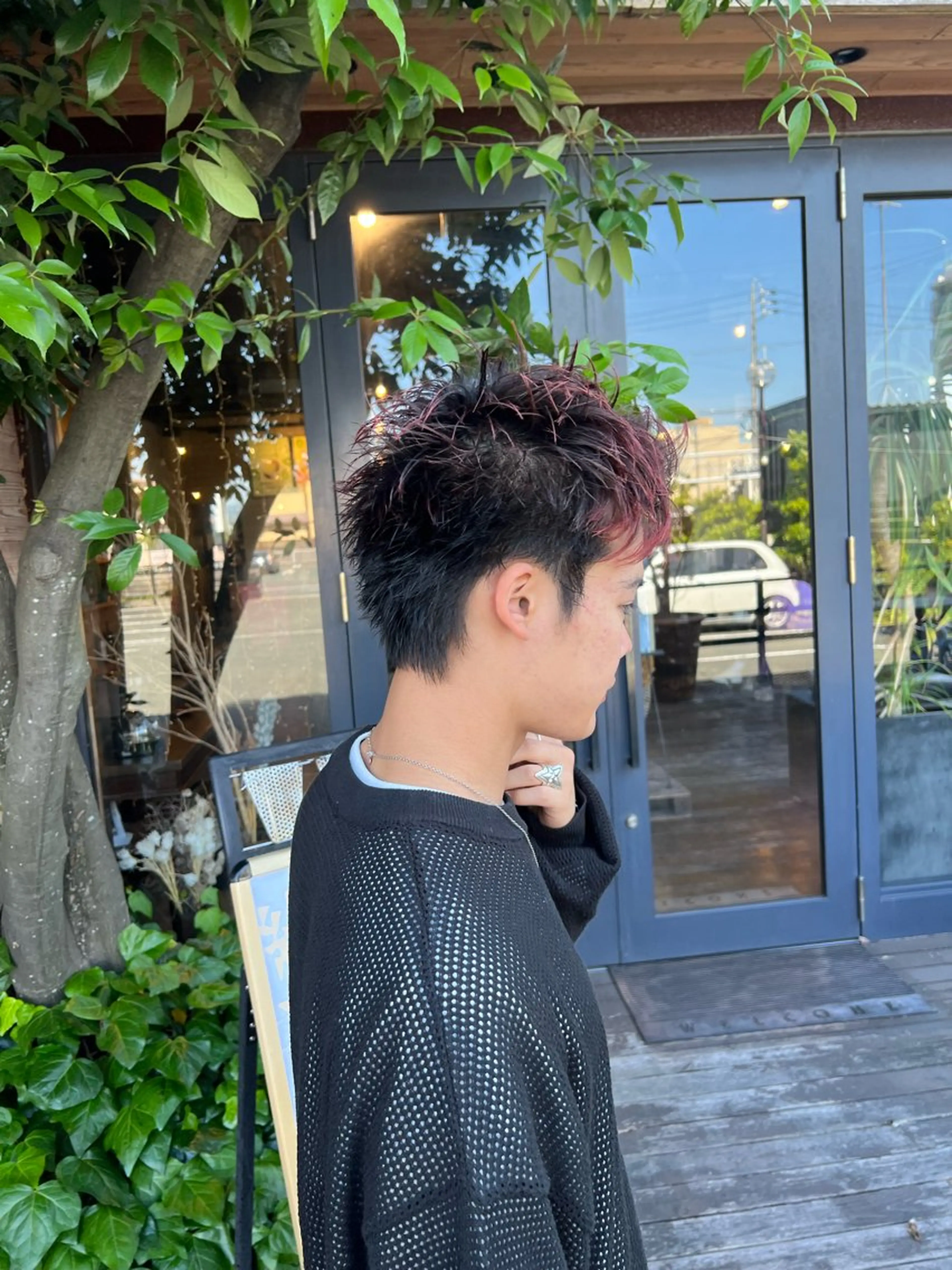 カラー メンズ 毛流れフェザー スタイル🔹竹内凌のヘアスタイル