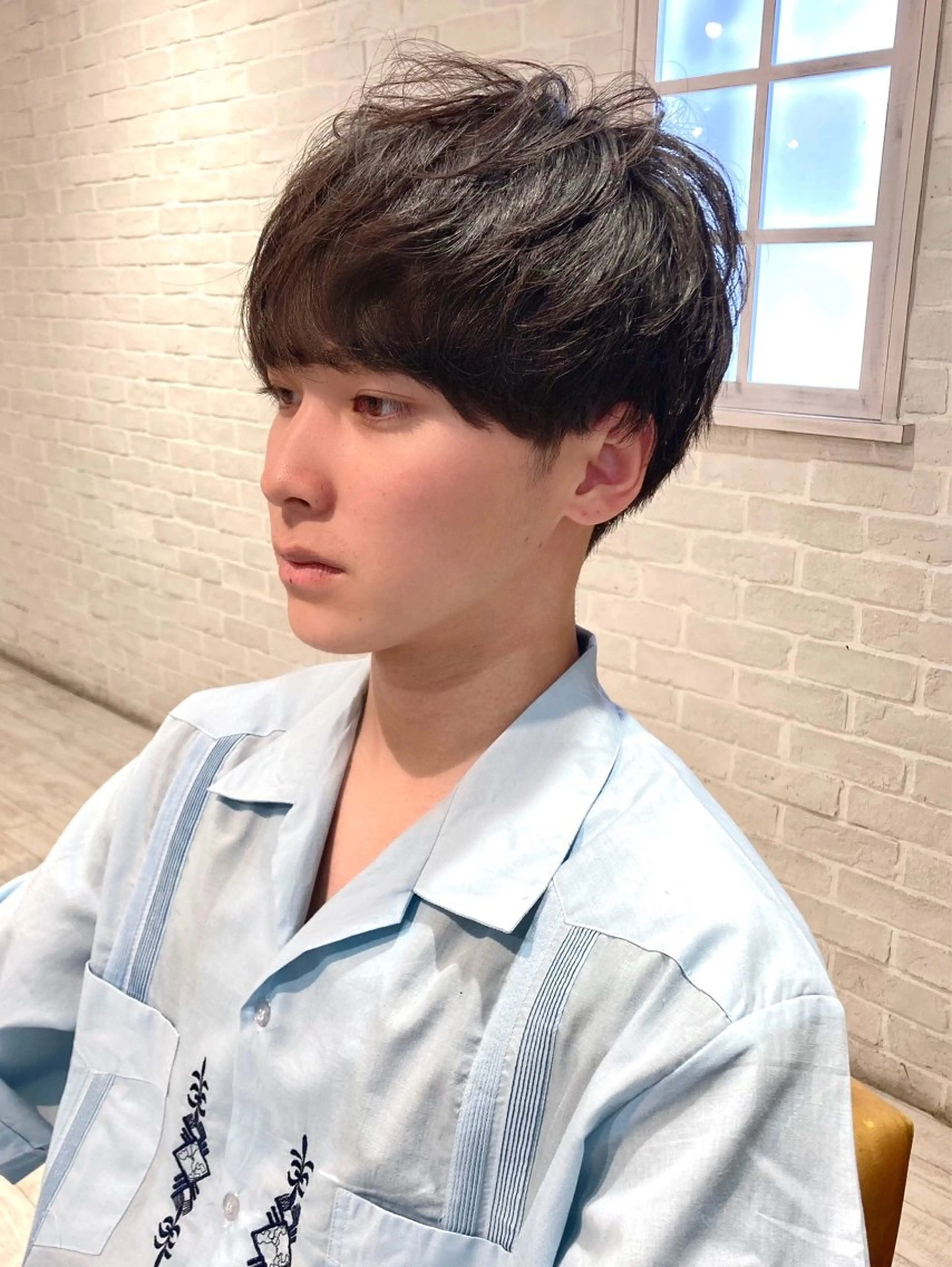 ショート ショートヘア カット レイヤー/メンズ 竹田凪儀のヘアスタイル
