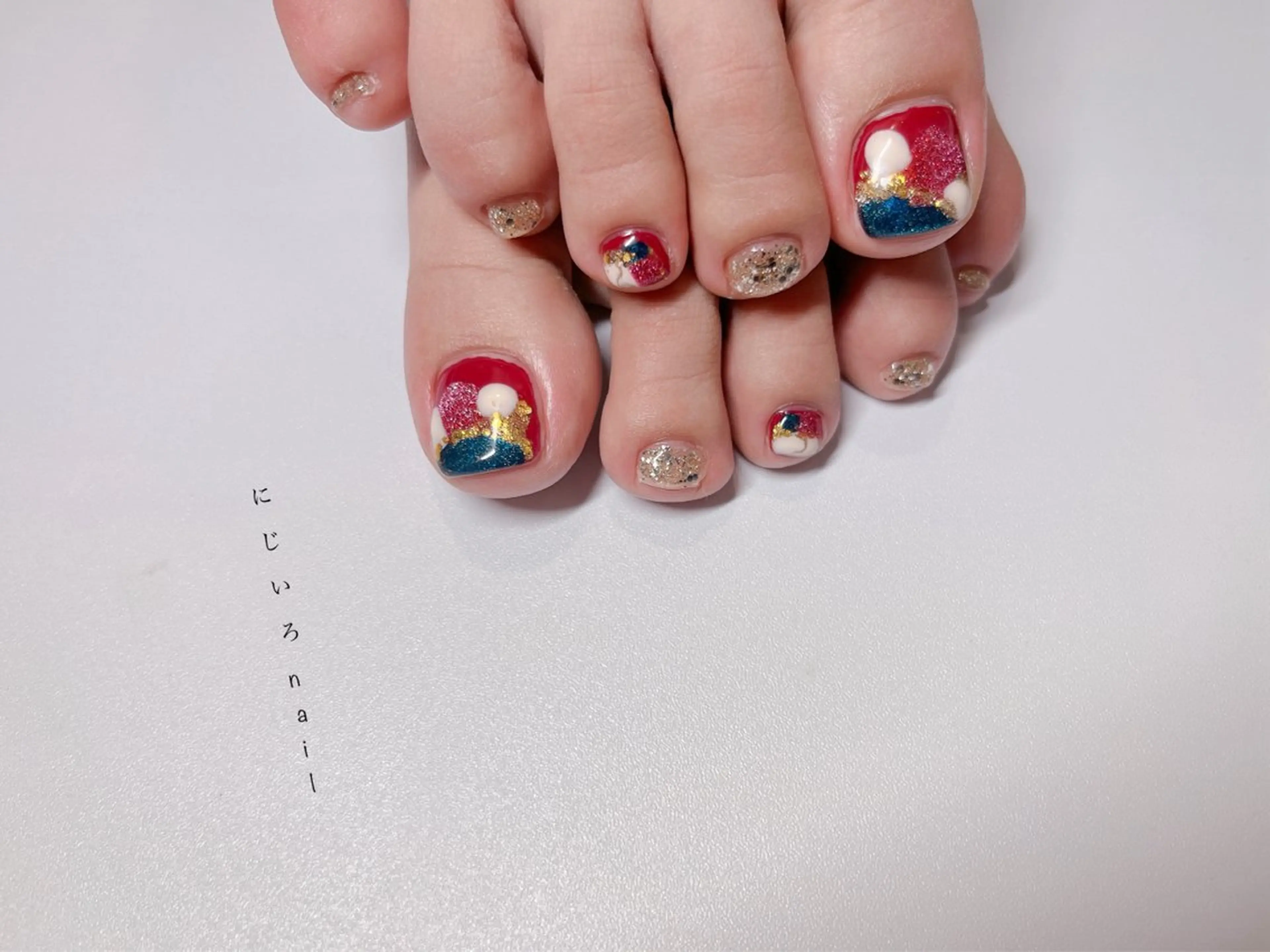 ネイル にじいろ nailのネイルデザイン