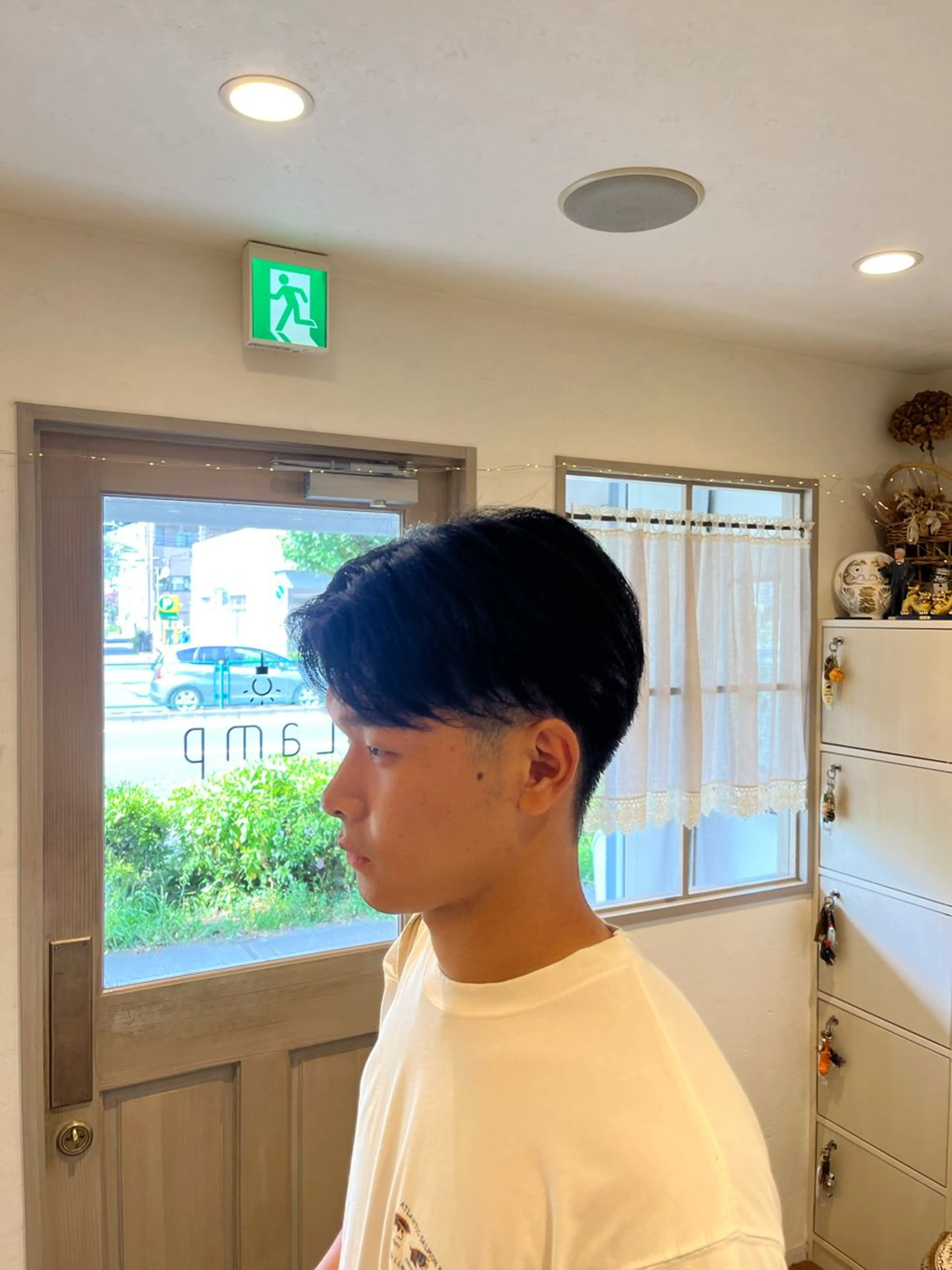 ショート メンズ 刈り上げ Lamp所属・🌀メンズパーマ🌀 🐏丸山祐宇🐏のヘアスタイル