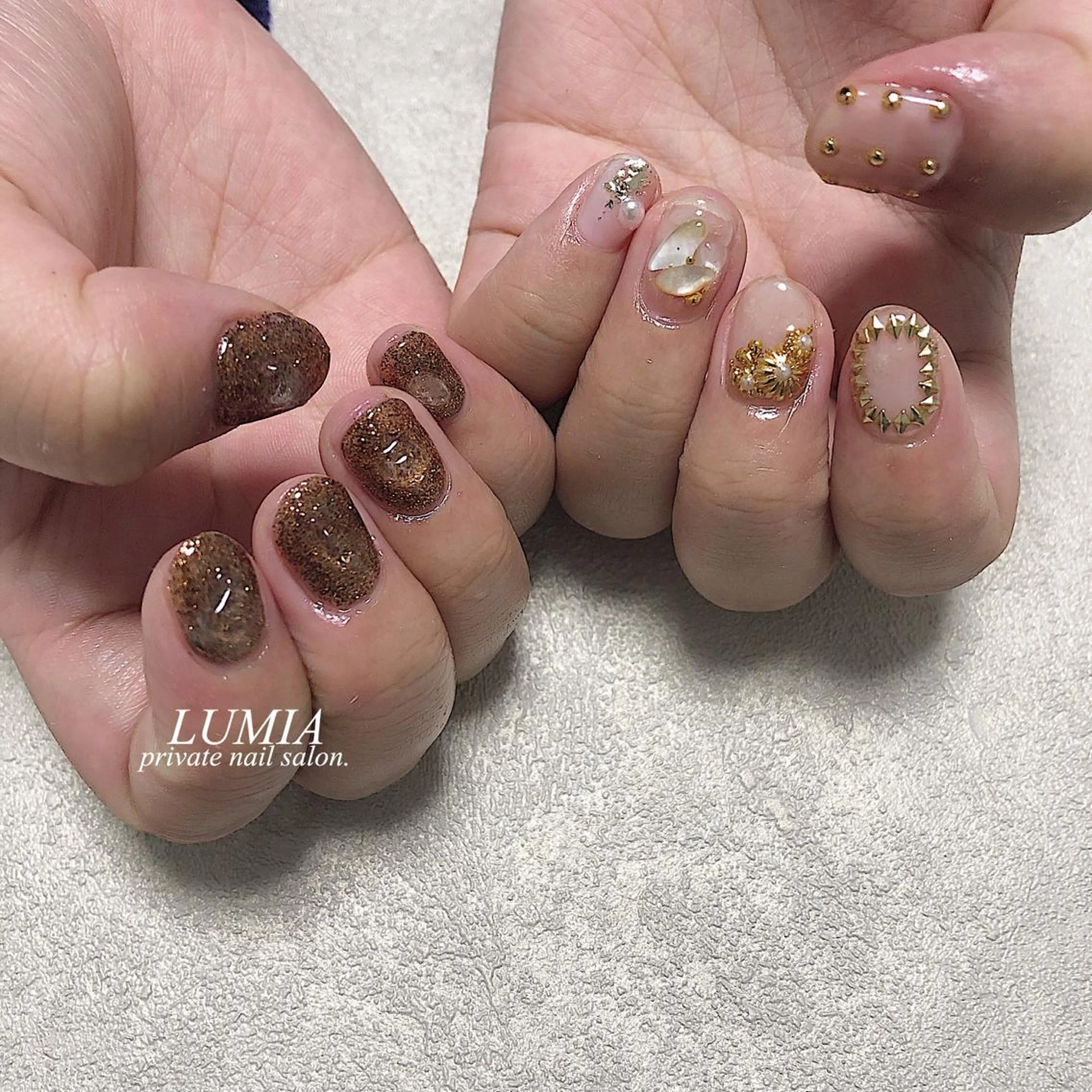 ネイル nail&eyelash Rine所属・Rine 放出 (リネ)のネイルデザイン