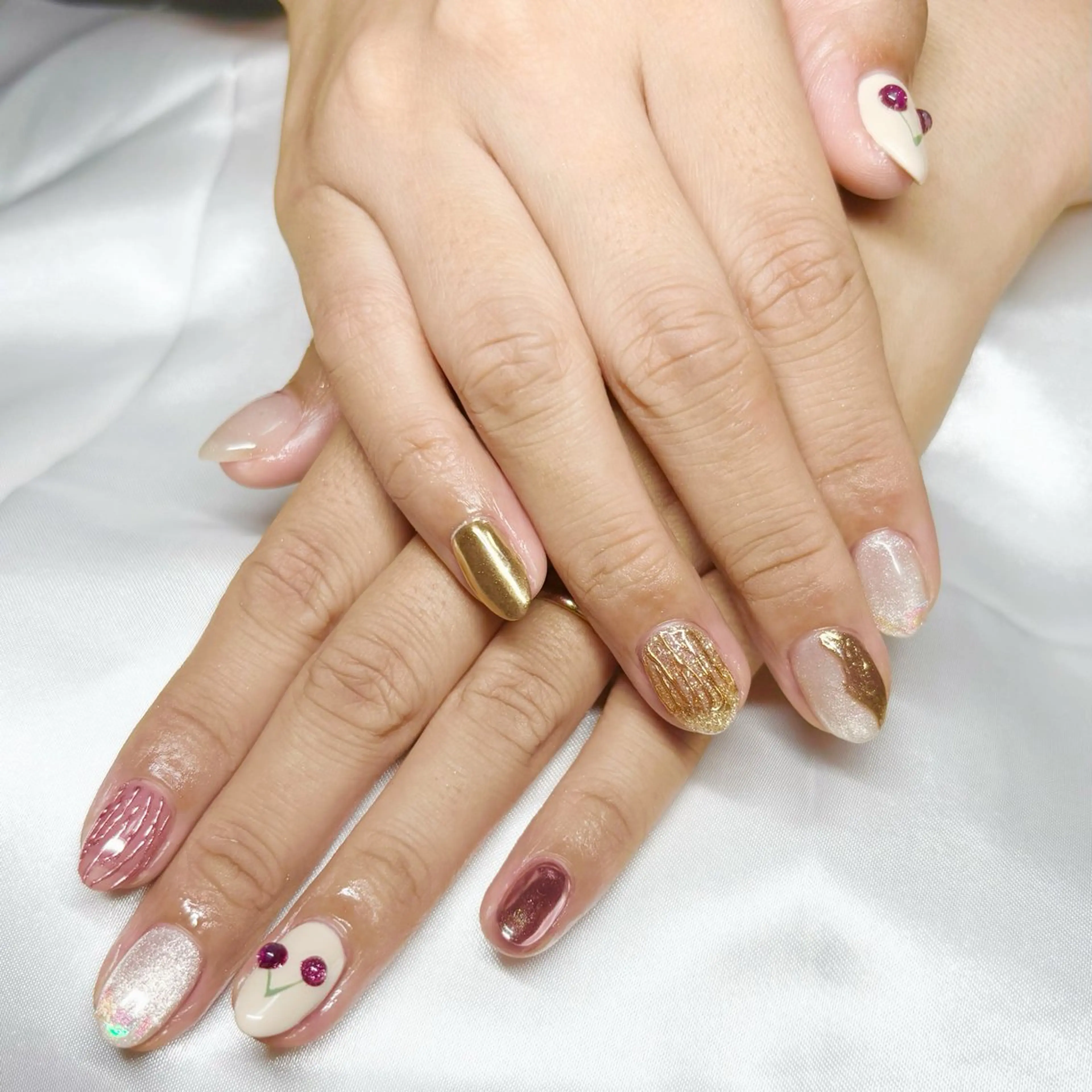 ネイル ハンドネイル nail salon Ecrin所属・前島 稀歩のネイルデザイン