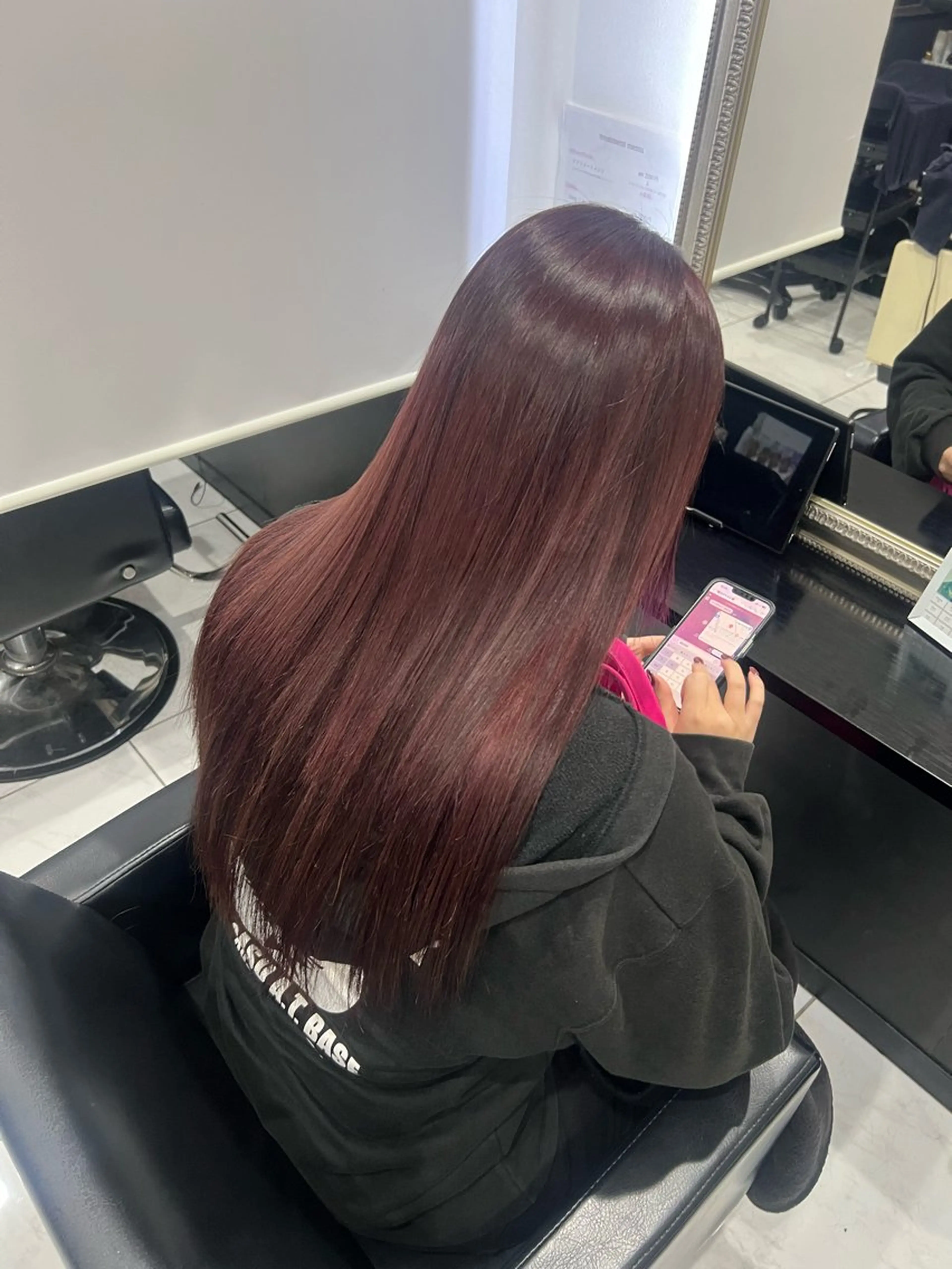 ロング カラー プルエクステ ハイライトカラー エクステ ハイライト ヘアカラー トリートメント エクステ YUDU🍊 germe/ジェルムのヘアスタイル