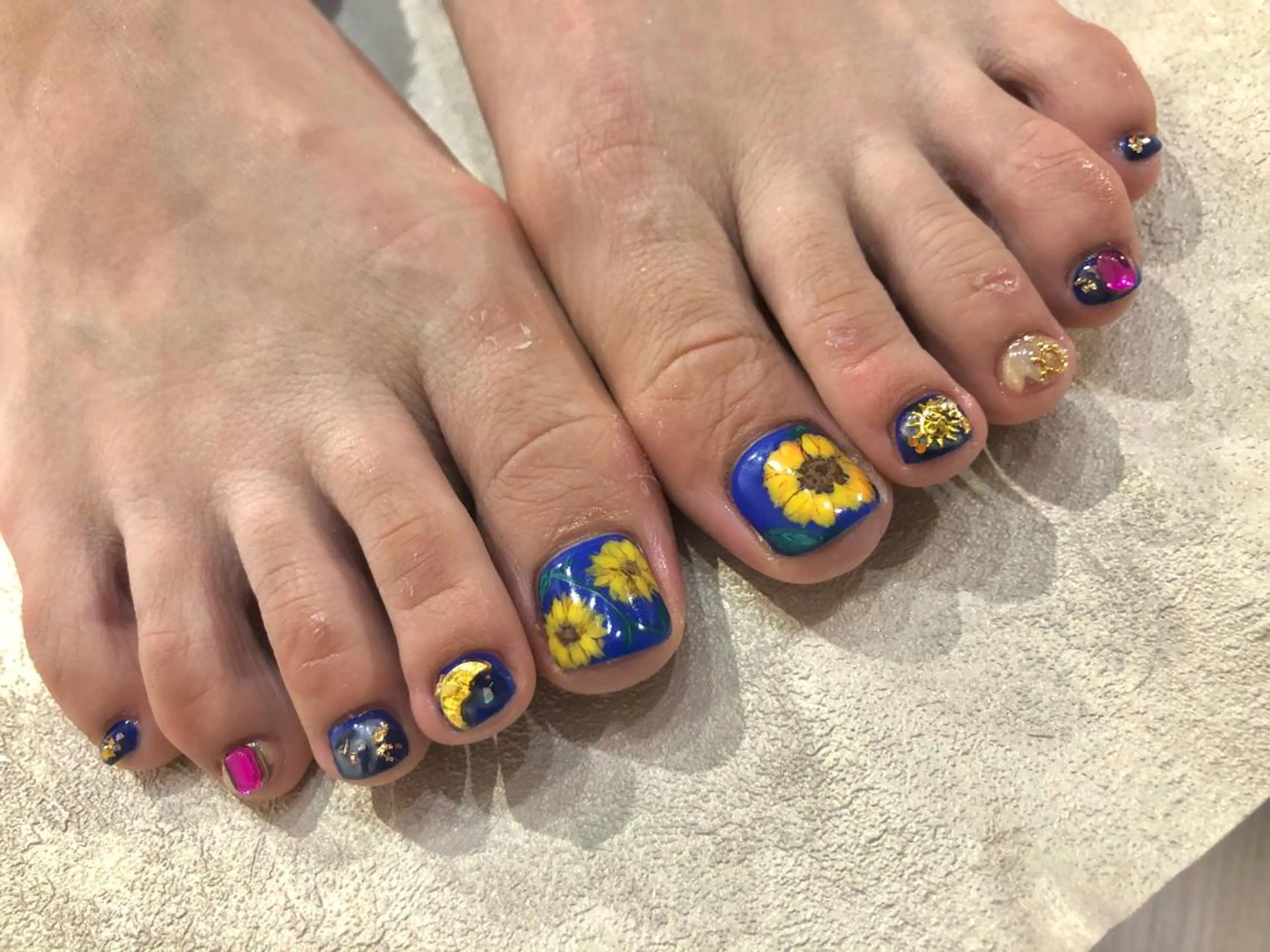 ネイル Amber21.所属・Nagahama Akariのネイルデザイン