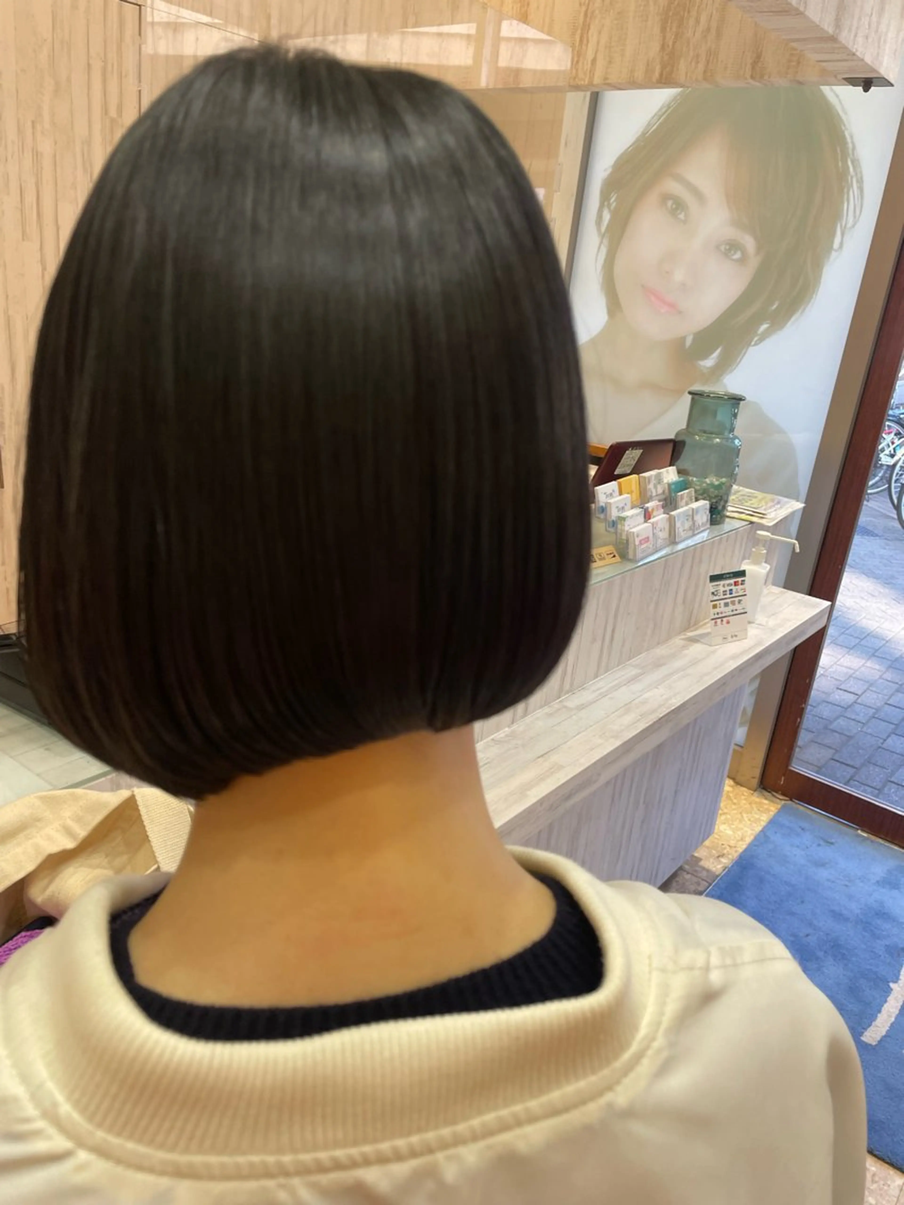 ミディアム カラー トリートメント 金森 斗夢のヘアスタイル