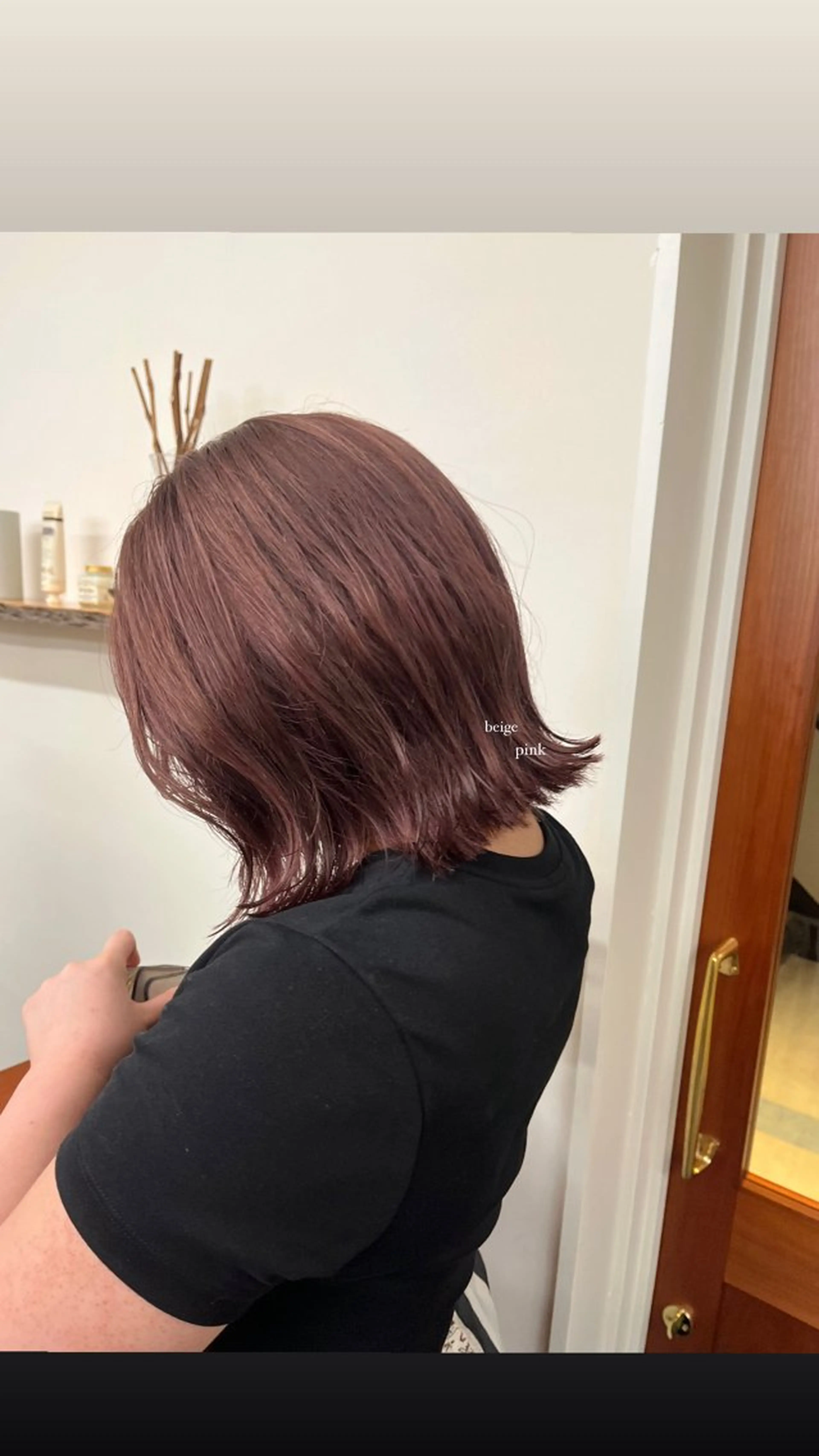 ミディアム Garland  Ginza所属・モモ🍑 レイヤー/ボブ/暖色のヘアスタイル