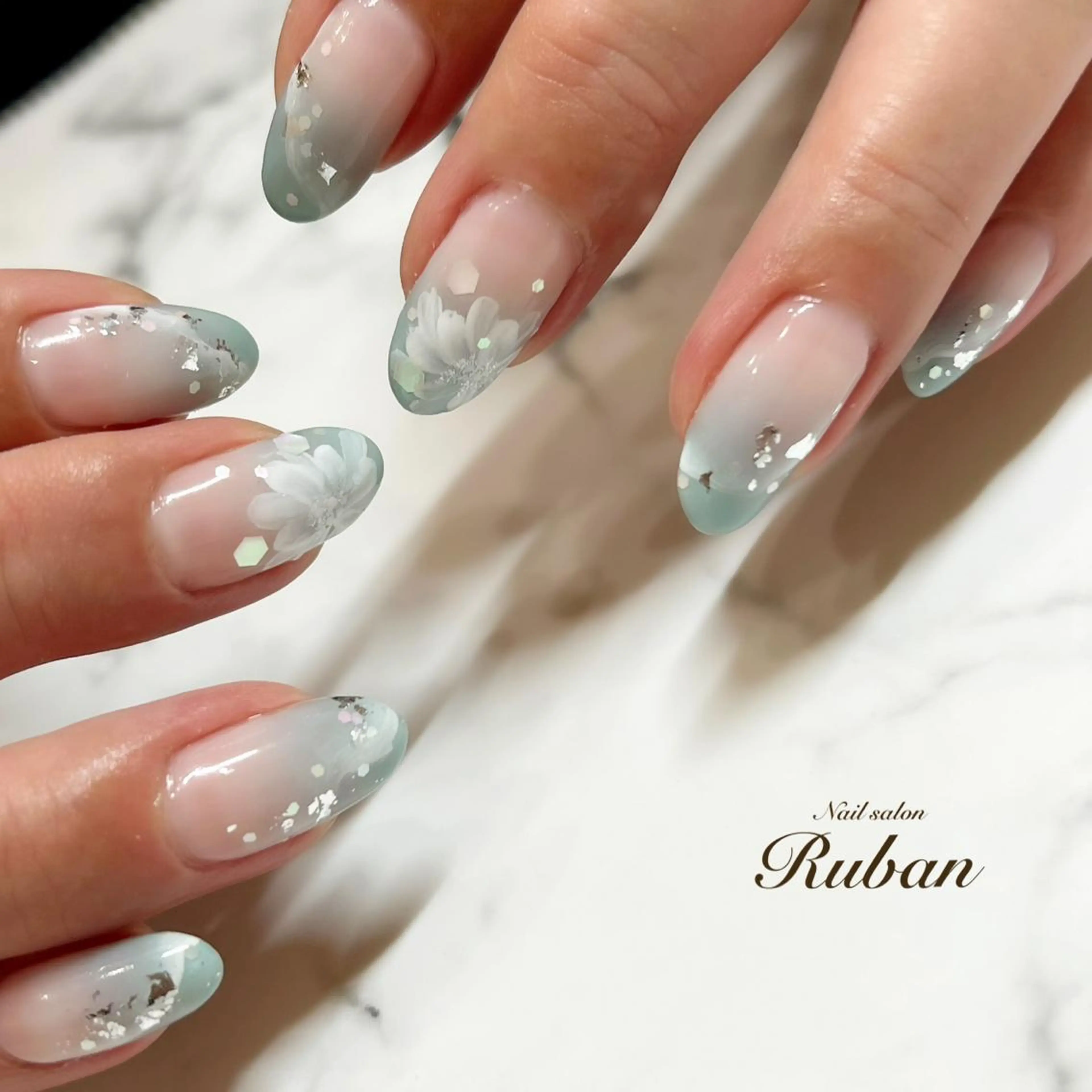 ネイル 夏ネイル Nail salon Ruban所属・Nail salon Rubanのネイルデザイン