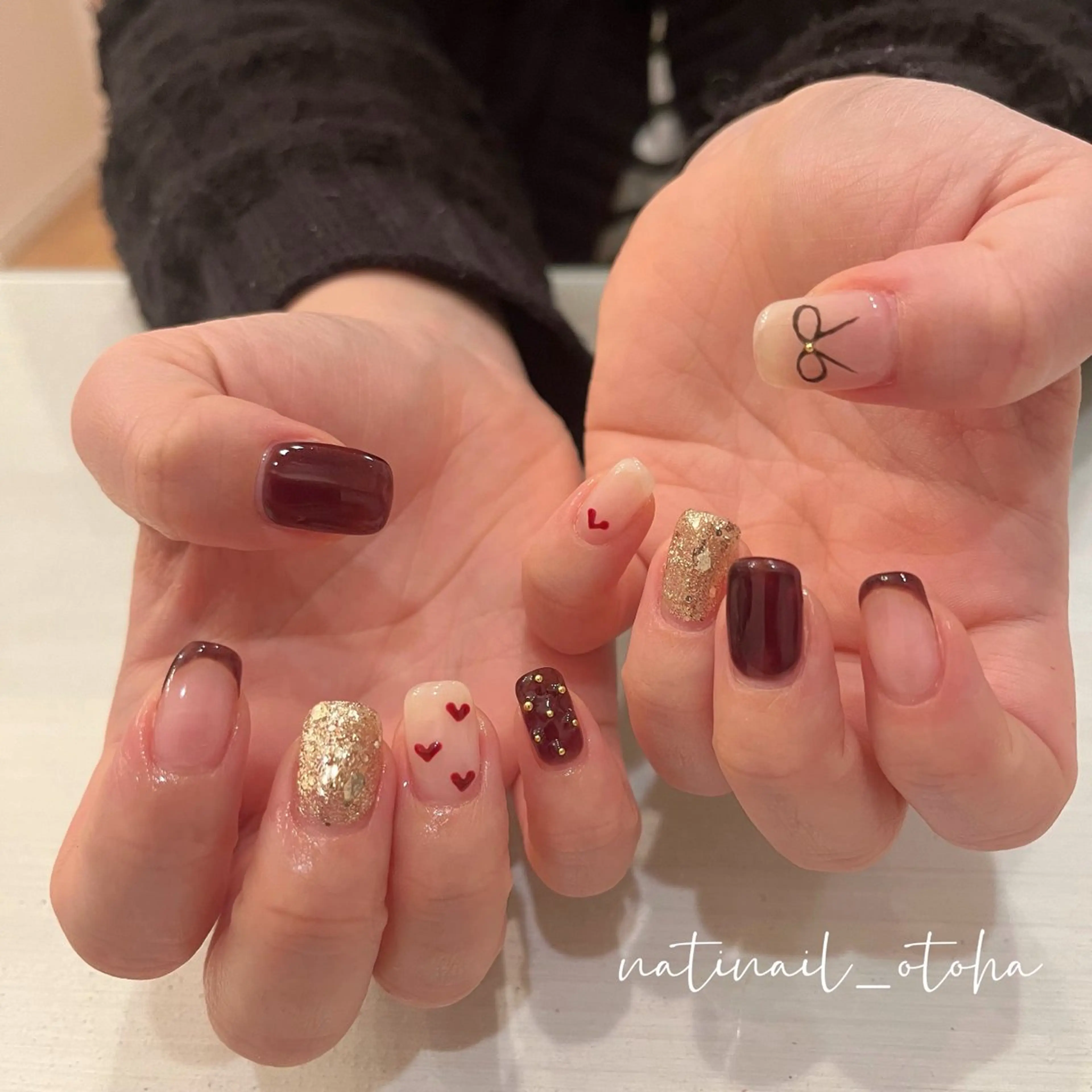 ネイル ハンドネイル natinail_otoha所属・toa. nailのネイルデザイン