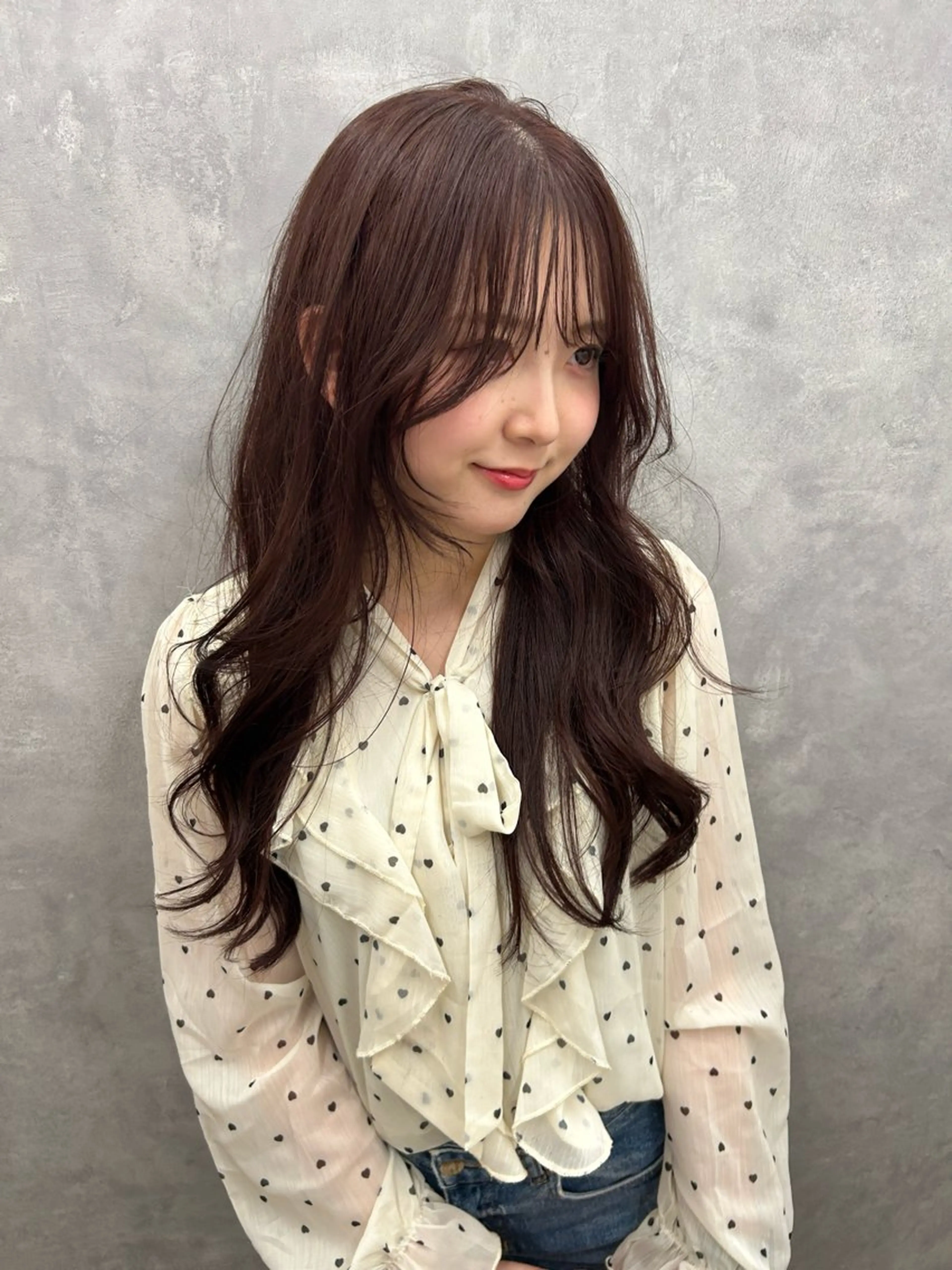 ロング カラー ヘアカラー funnu ⋆꙳なつみのヘアスタイル