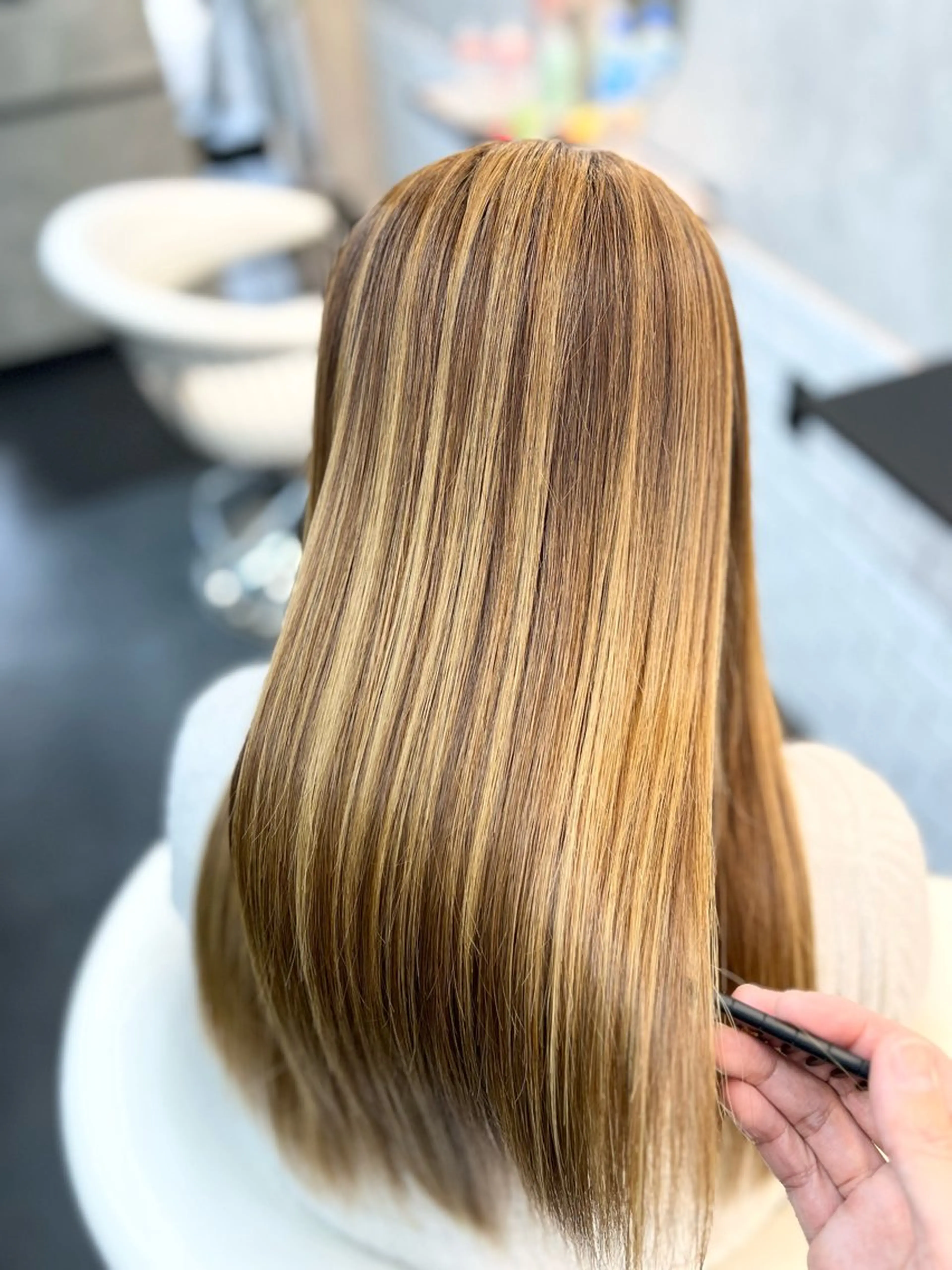 ロング カット ヘアカラー トリートメント ✨艶髪・絹髪特化✨ Lit  hairのヘアスタイル