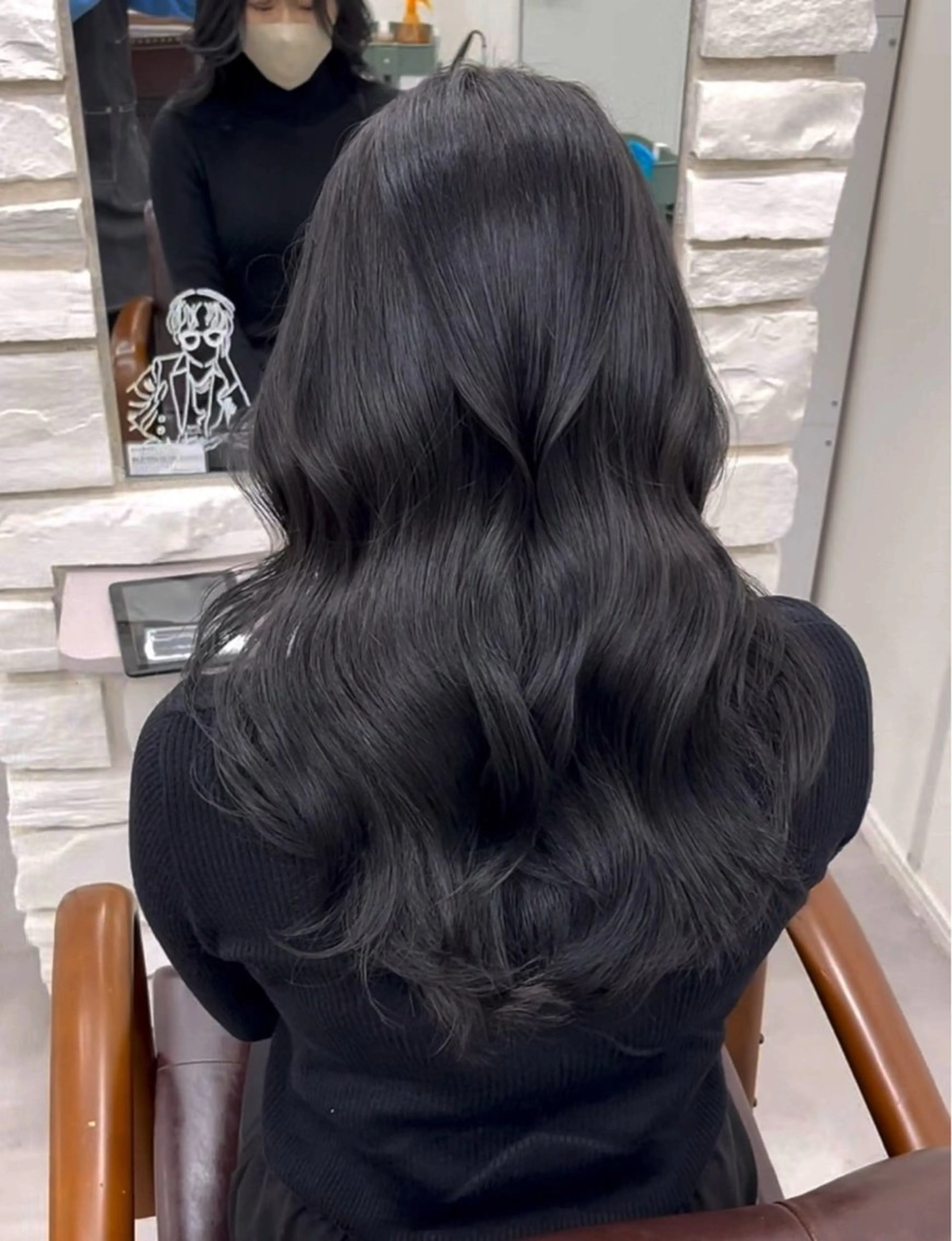 ロング カット 縮毛矯正 I see所属・I see/天王寺/ 髪質改善/本田 唯のヘアスタイル