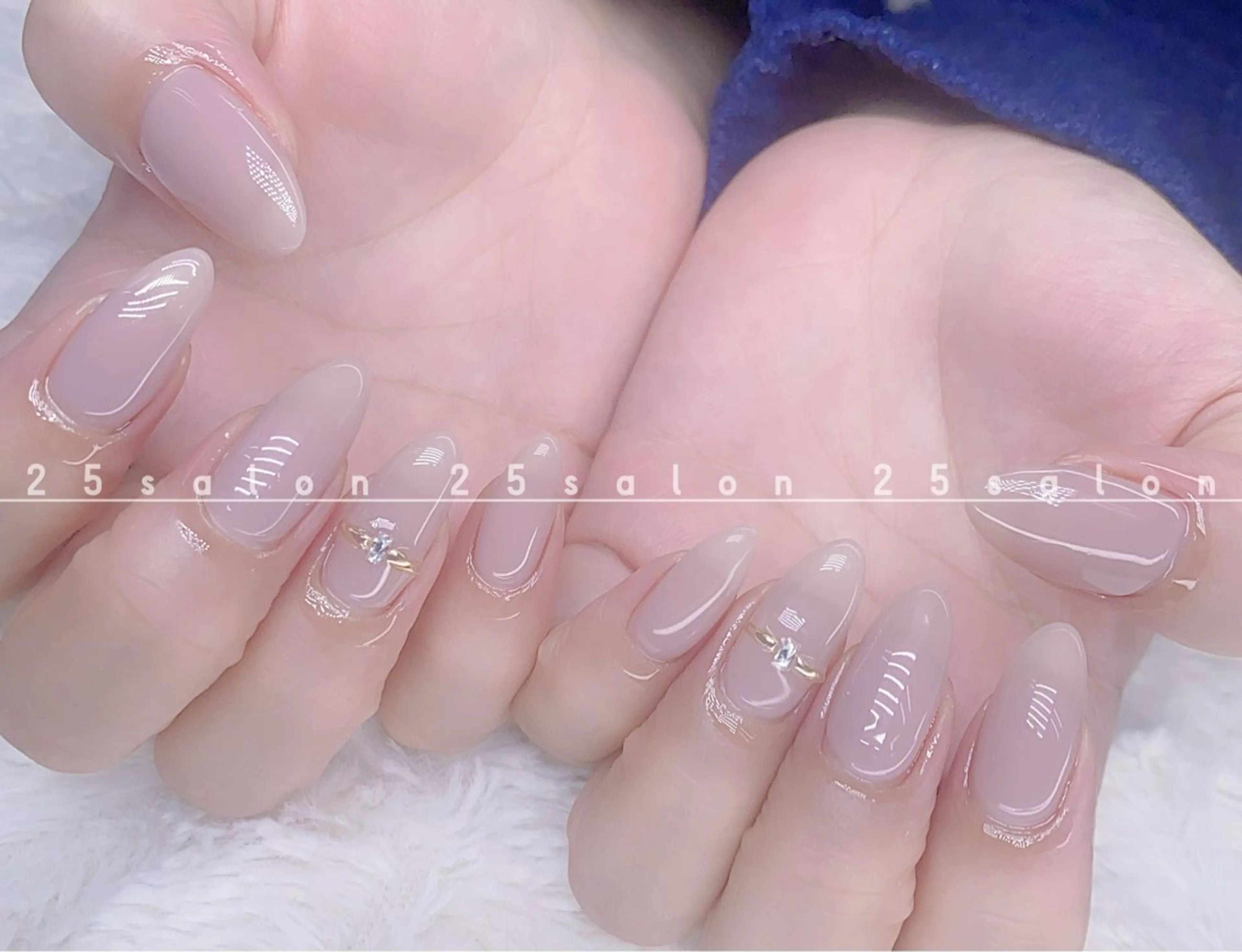 ネイル ジェルネイル 韓国ネイル ニュアンスネイル パラジェル ワンホンネイル 2 5のマツエク・マツパデザイン