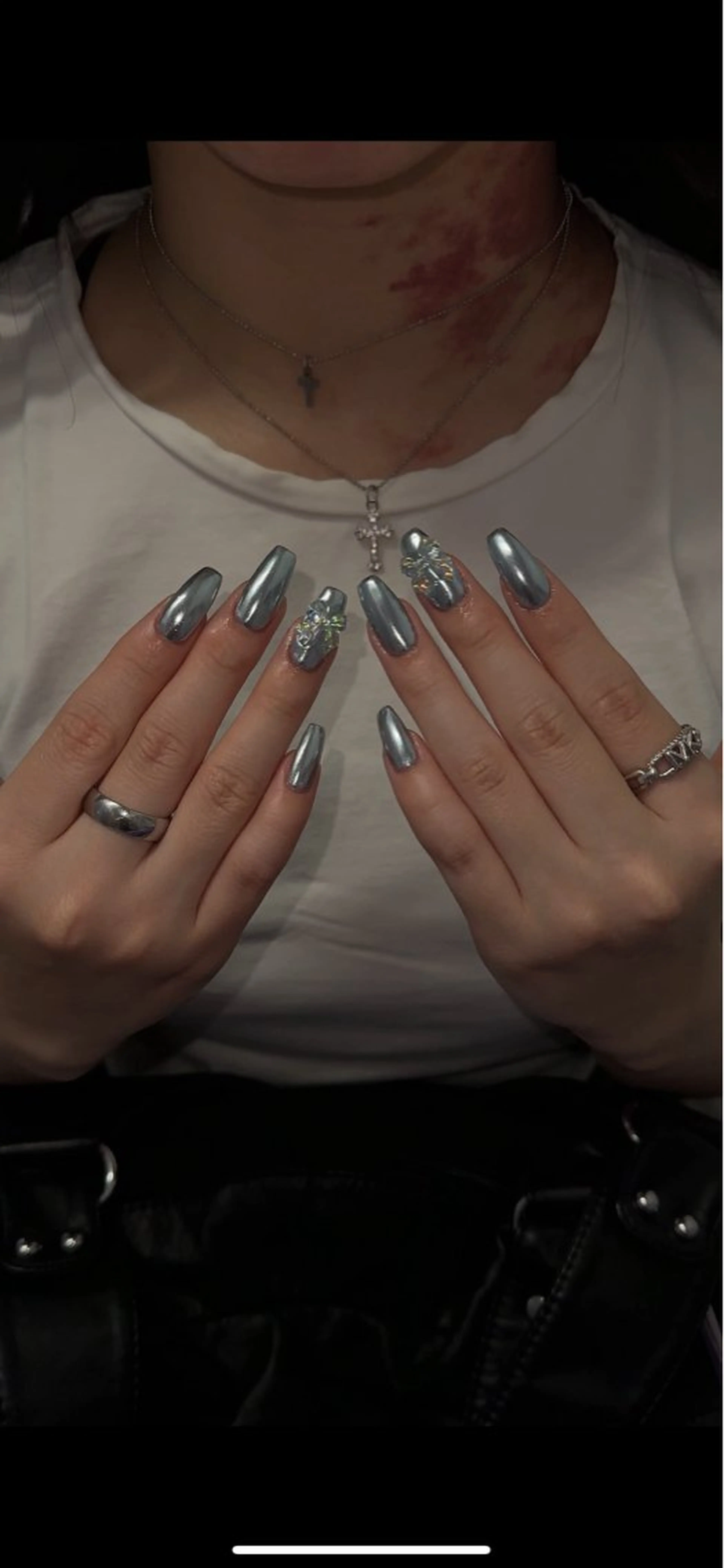 ネイル ミラーネイル mavie✧ ネイルモデル様募集中のネイルデザイン