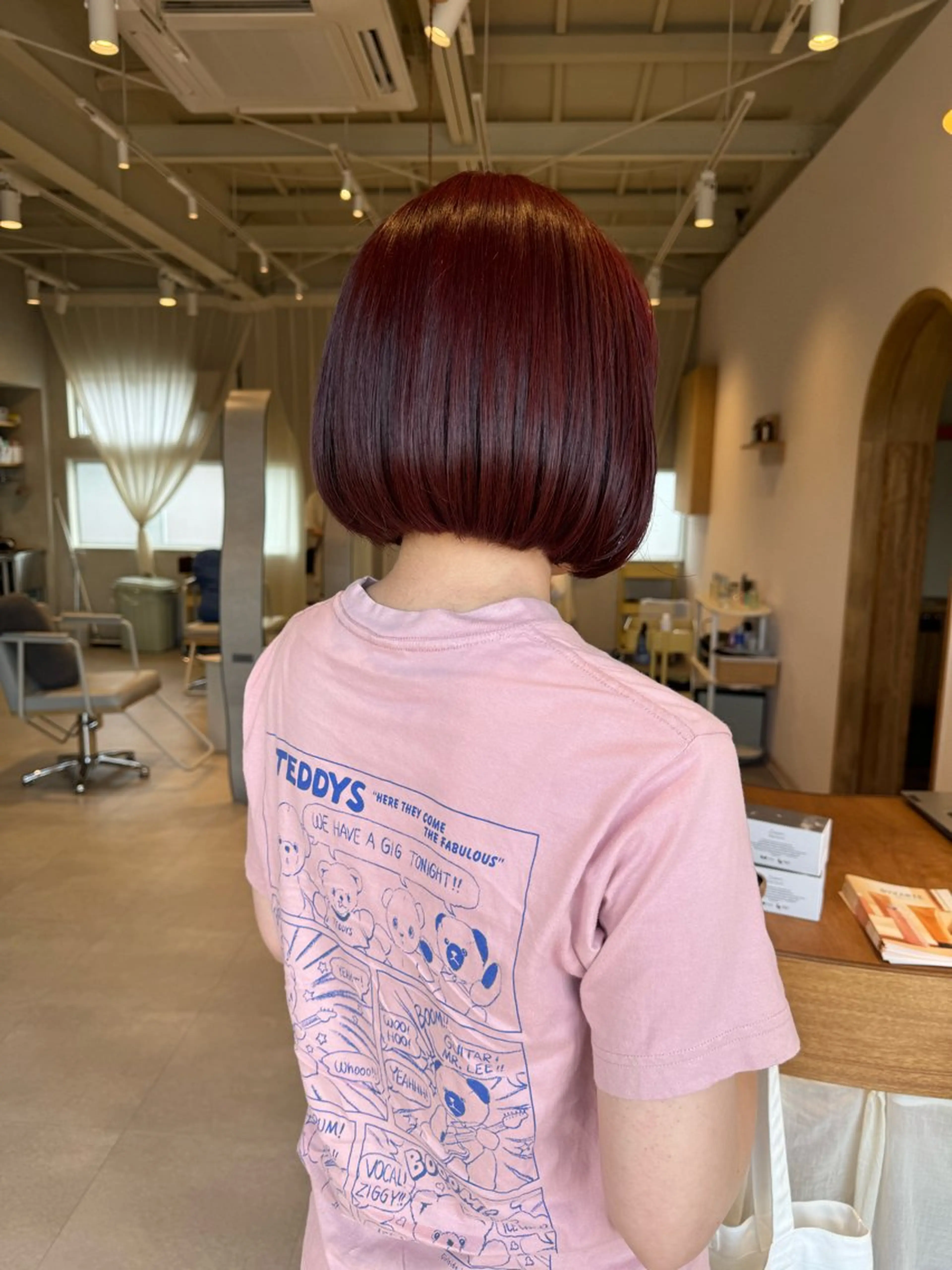 ショート カラー カット ヘアカラー トリートメント レイヤー/ボブパーマ /垢抜け/タクミのヘアスタイル