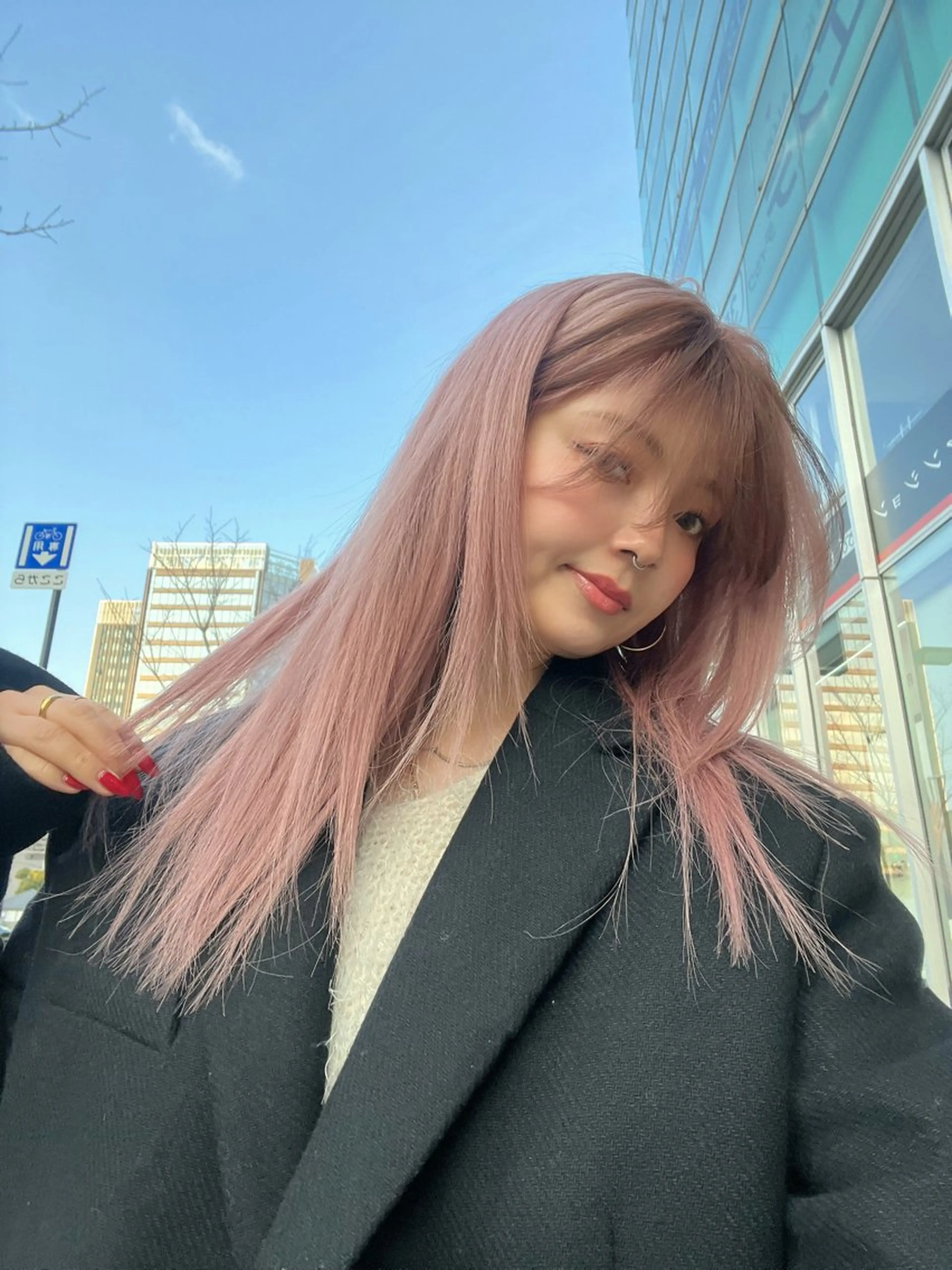 ロング ヘアカラー トリートメント Raf.hair design所属・MAYU / Raf.のヘアスタイル