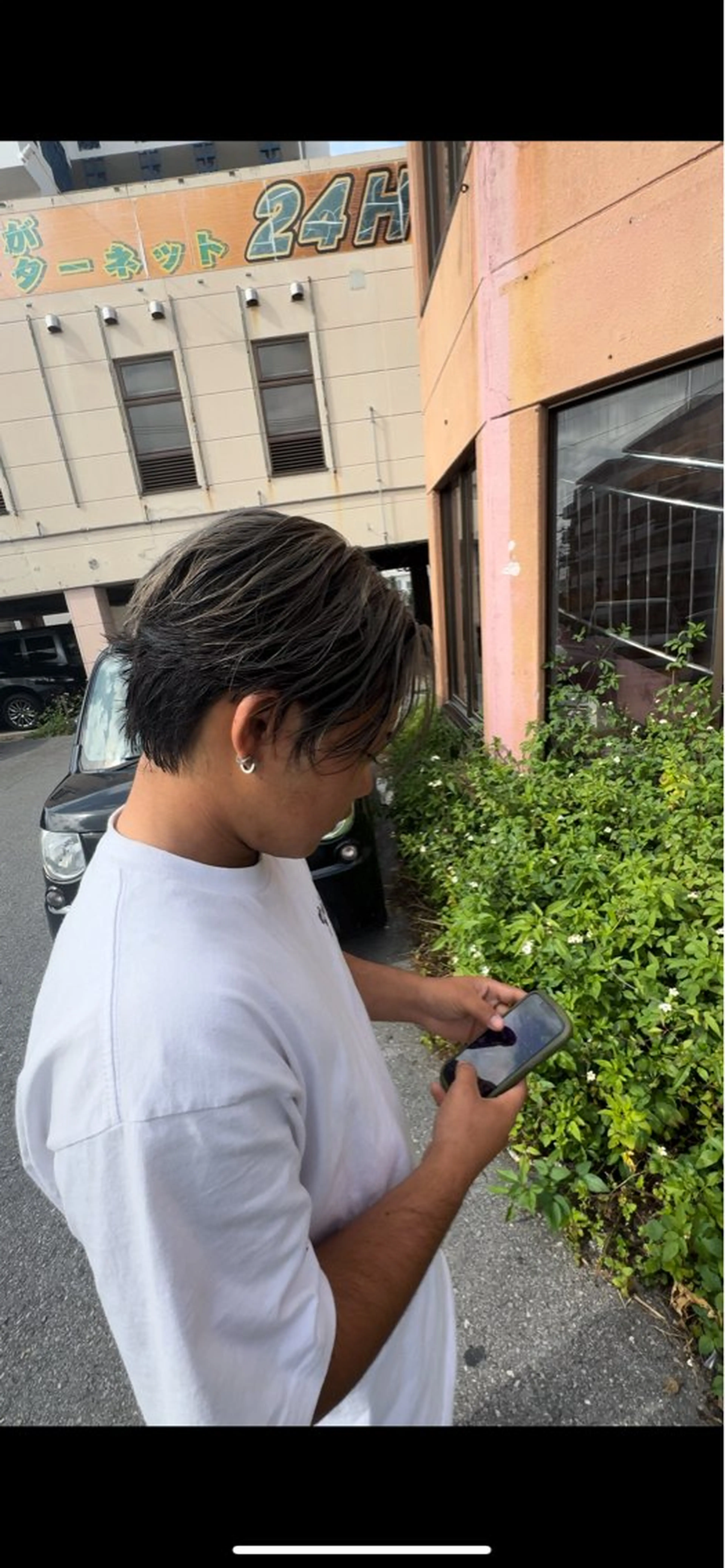 メンズ KOU×北谷× BY MY SIDEのヘアスタイル