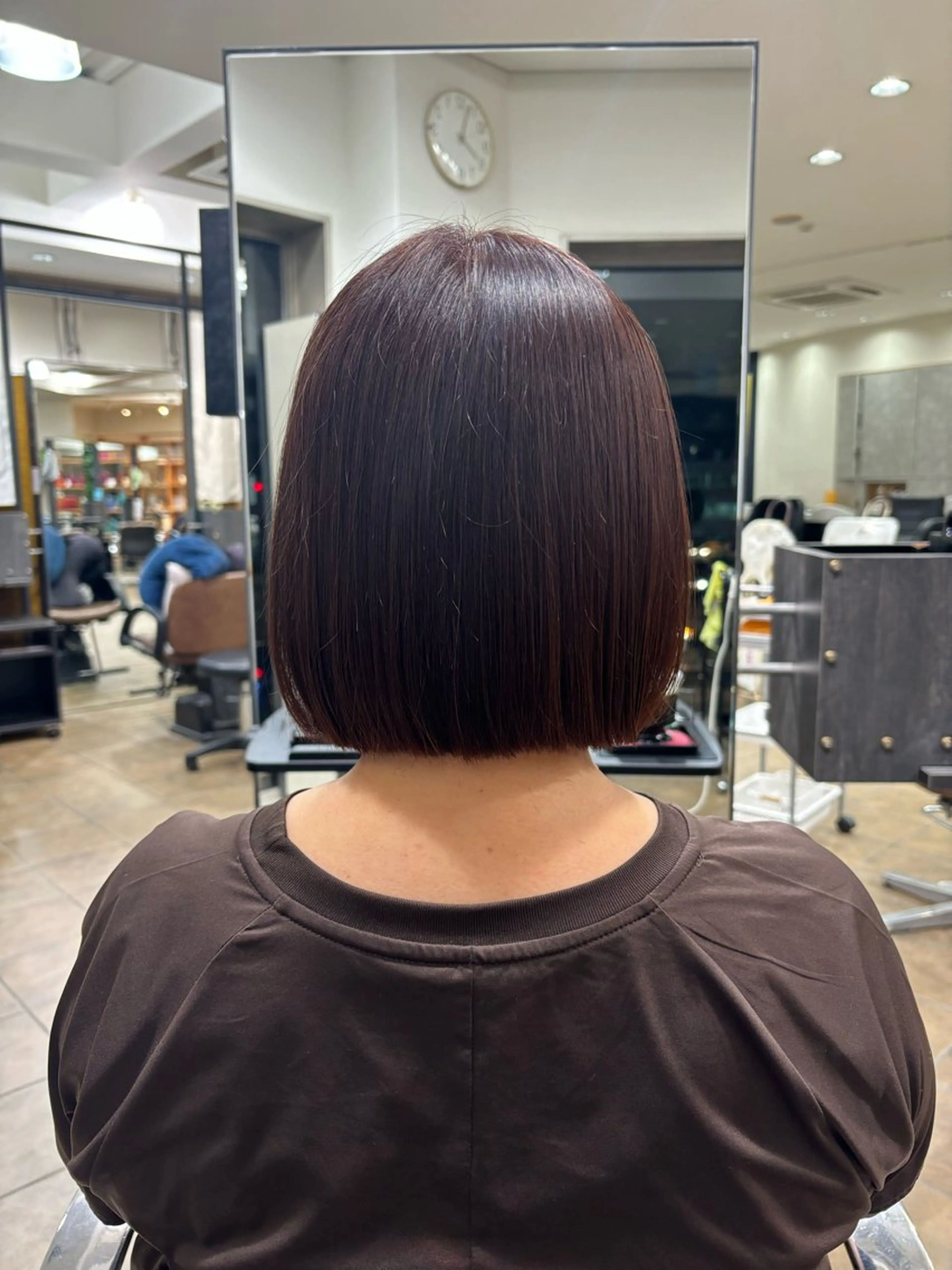 カラー みやもと みくのヘアスタイル
