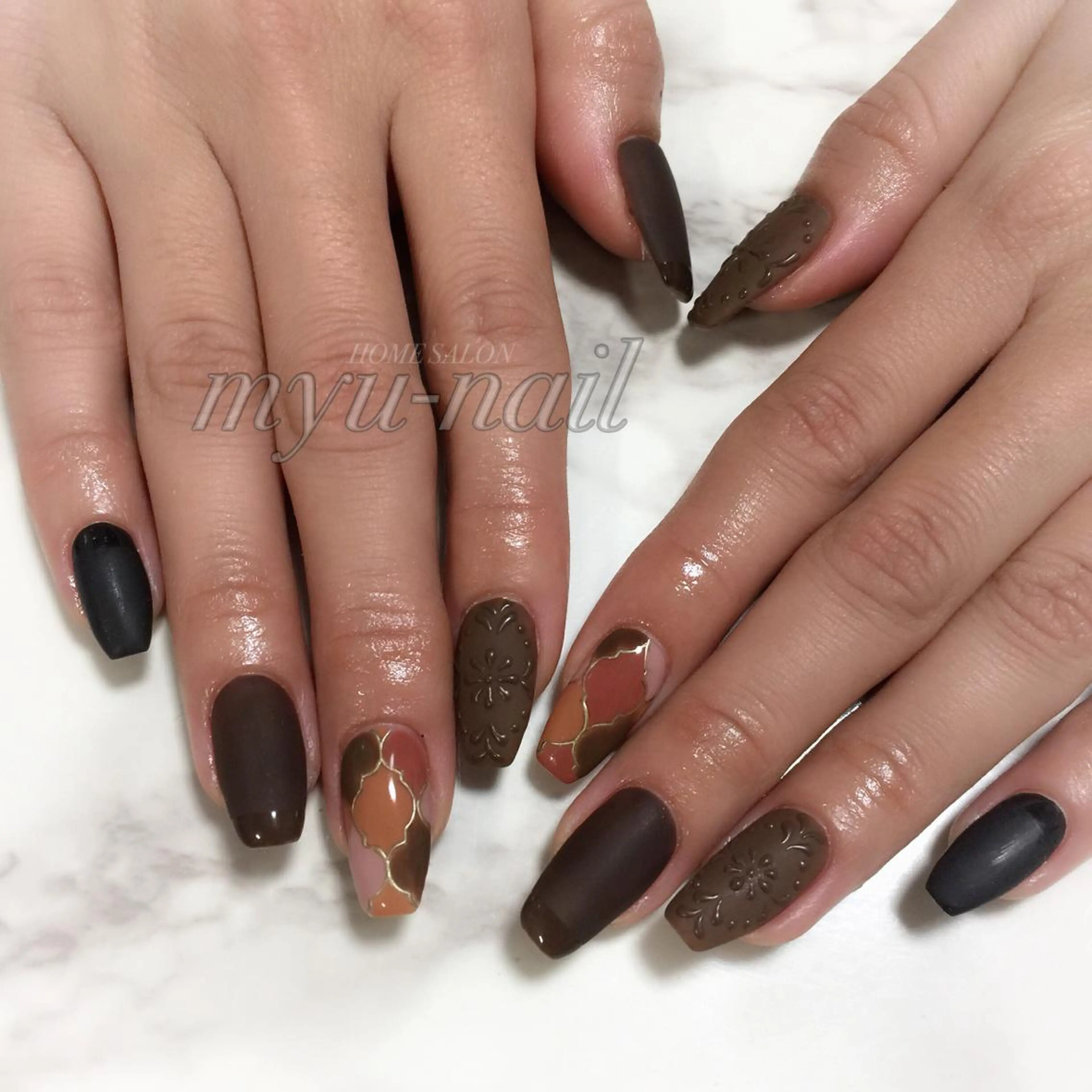 ネイル ホームサロン myu-nailのネイルデザイン