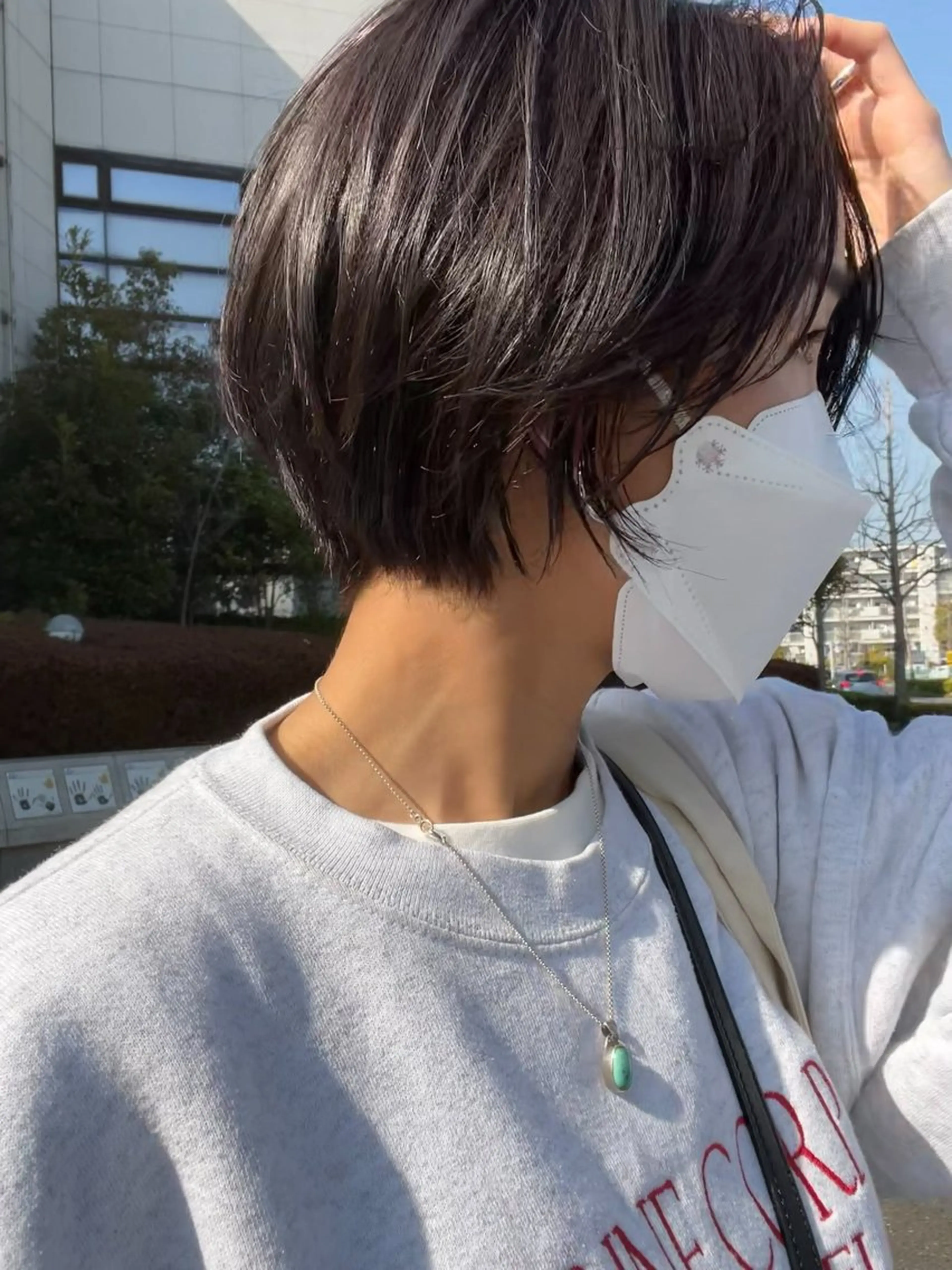 ショート カット VOICE所属・MIRI MIRIのヘアスタイル