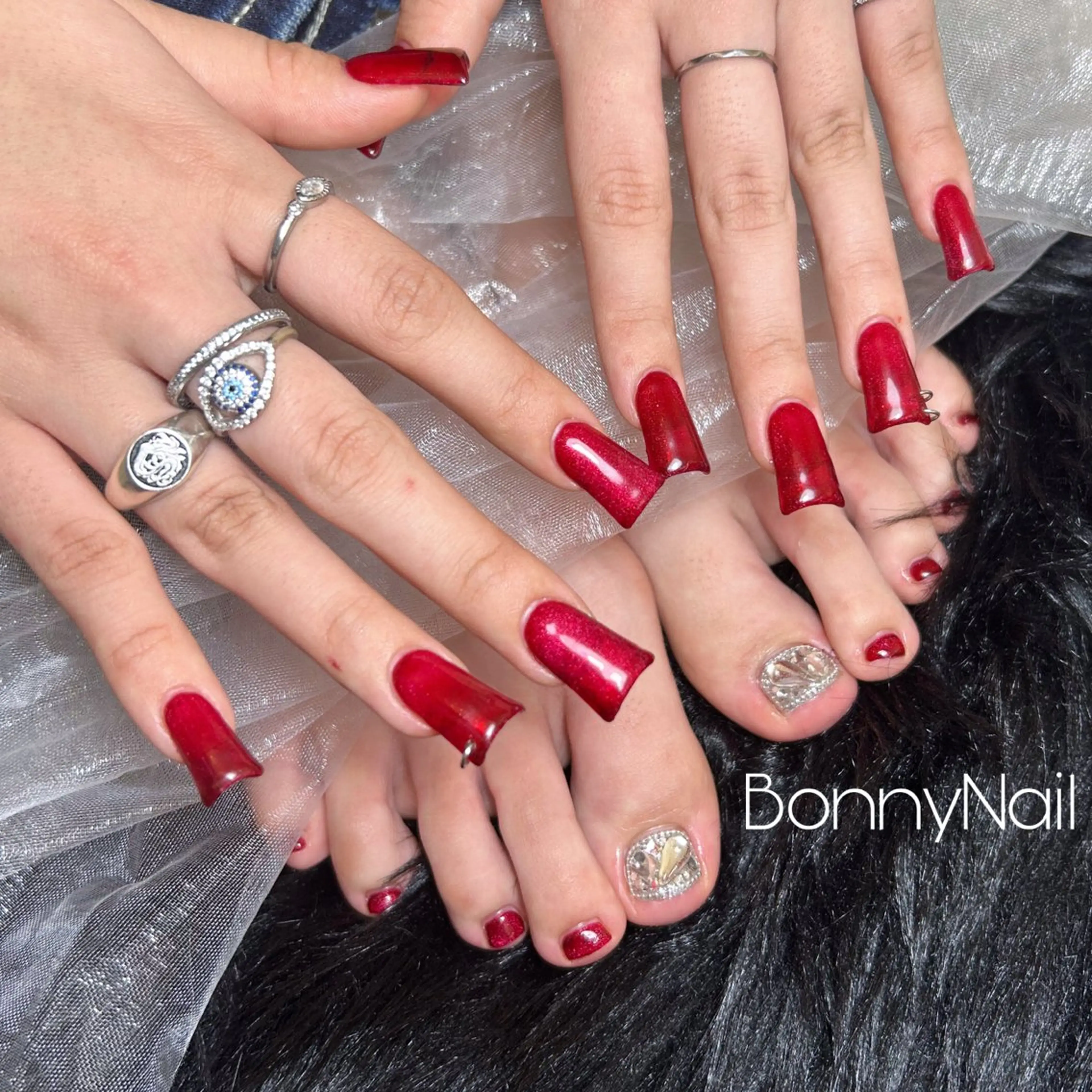 ネイル フットネイル ハンドネイル Bonny Nailのネイルデザイン