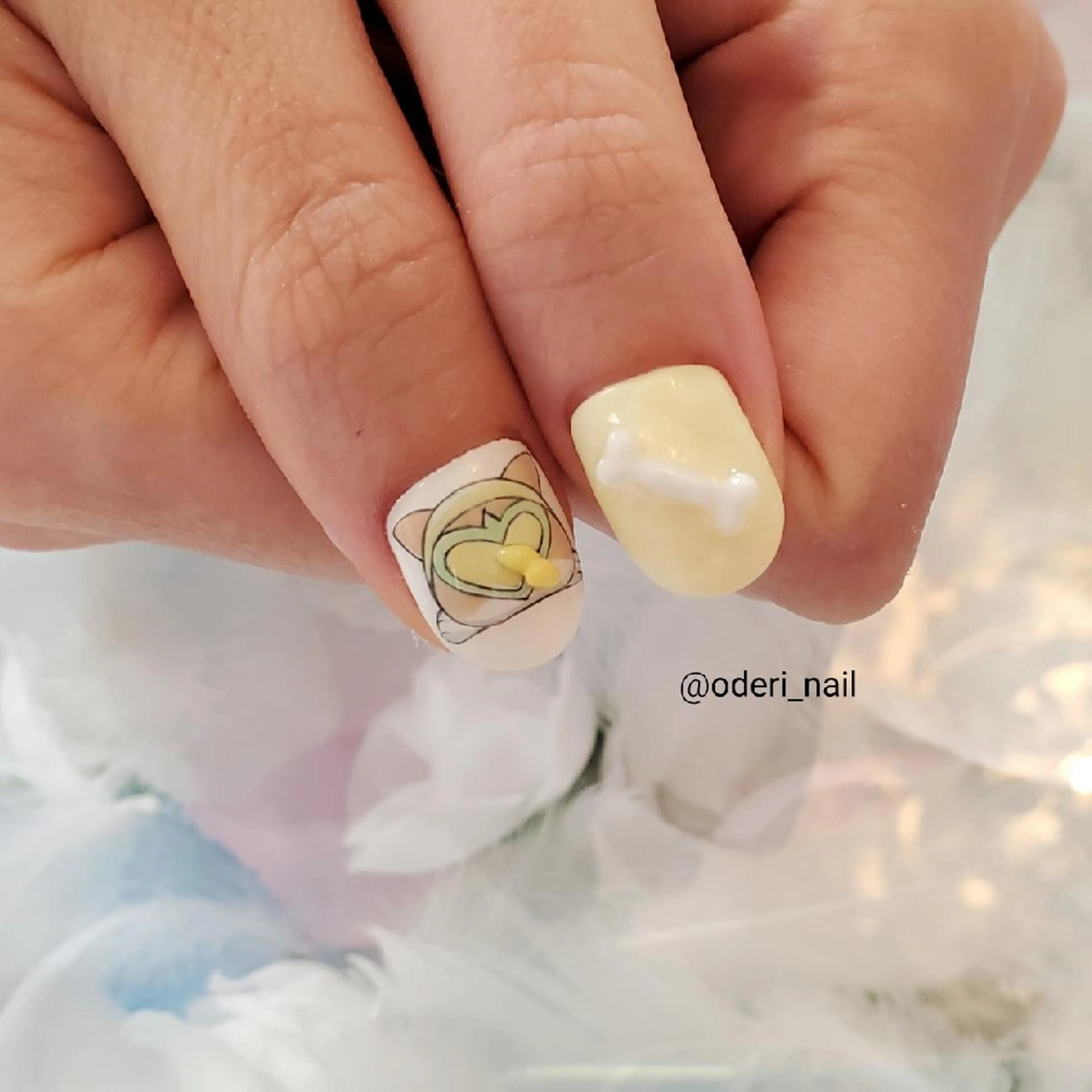 ネイル アートネイル ジェルネイル おで@ oderi_nailのネイルデザイン