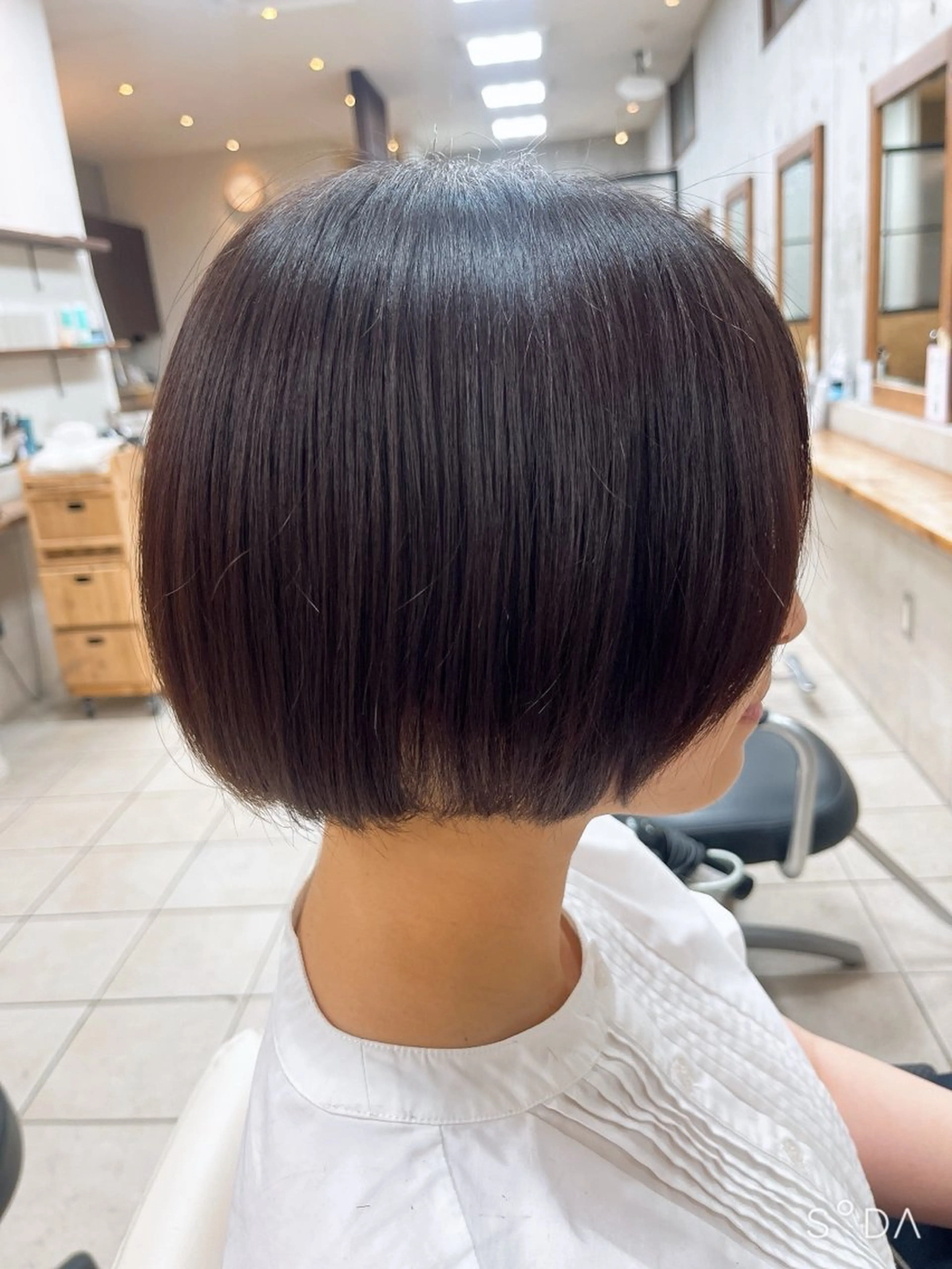 ショート ボブ ショートヘア カット vis-a-vis　板橋店所属・たなか なおのヘアスタイル