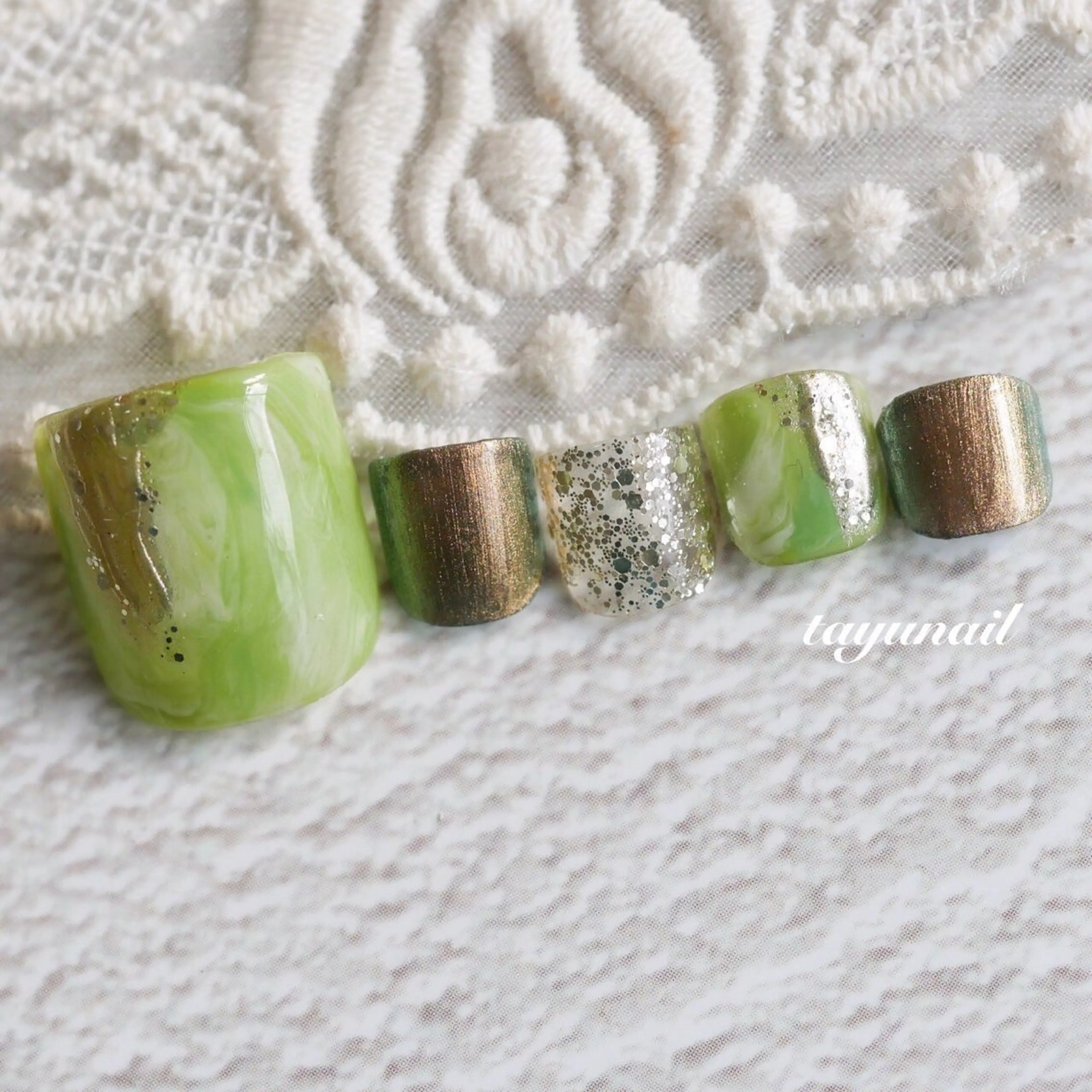 ネイル アートネイル ジェルネイル パラジェル 春ネイル ネイルサロン・ネイルスクール　たゆnail所属・ネイルサロン 【たゆnail】のネイルデザイン