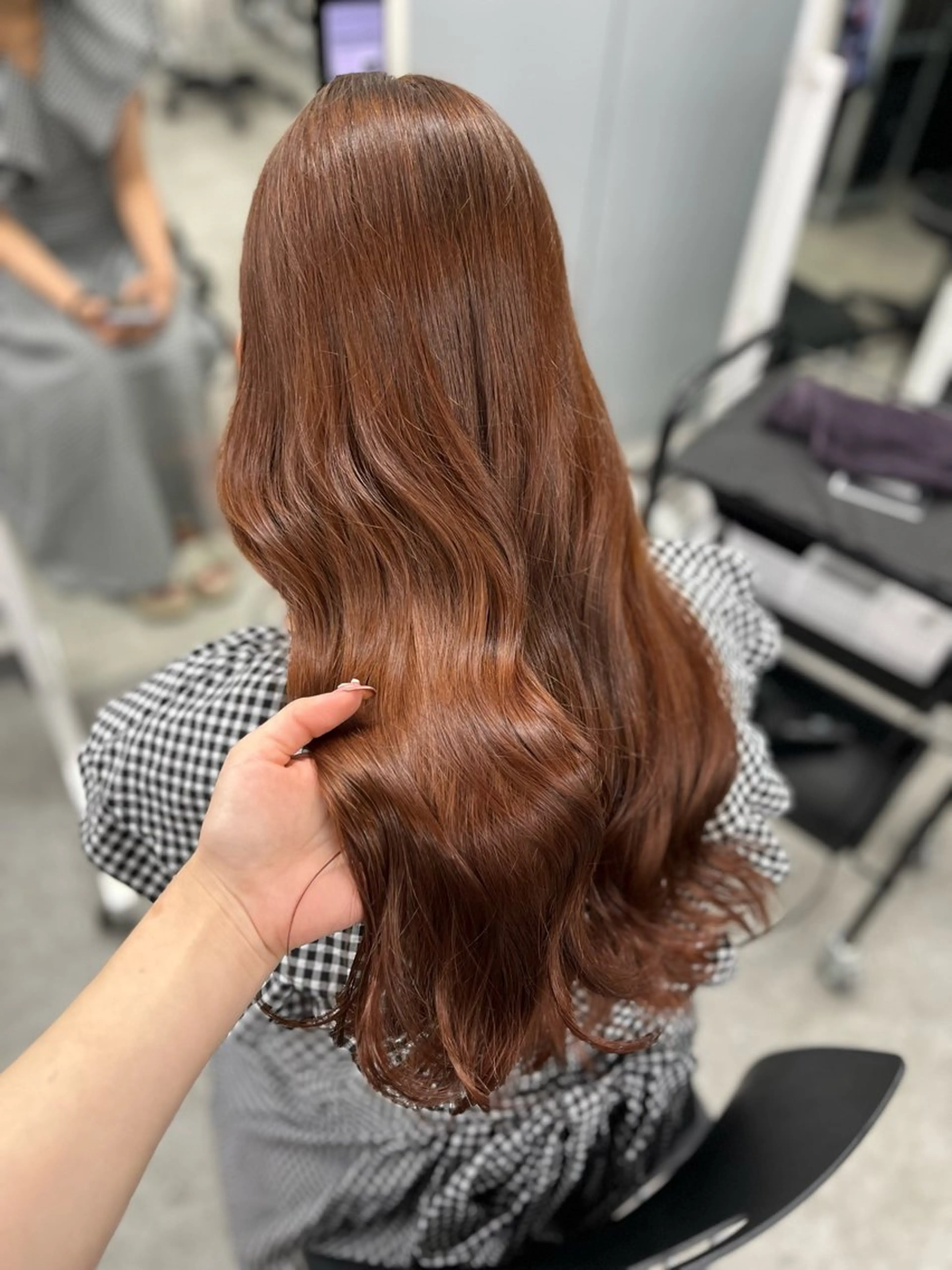カラー ベージュ・ラベンダー カラー🎀りりのヘアスタイル